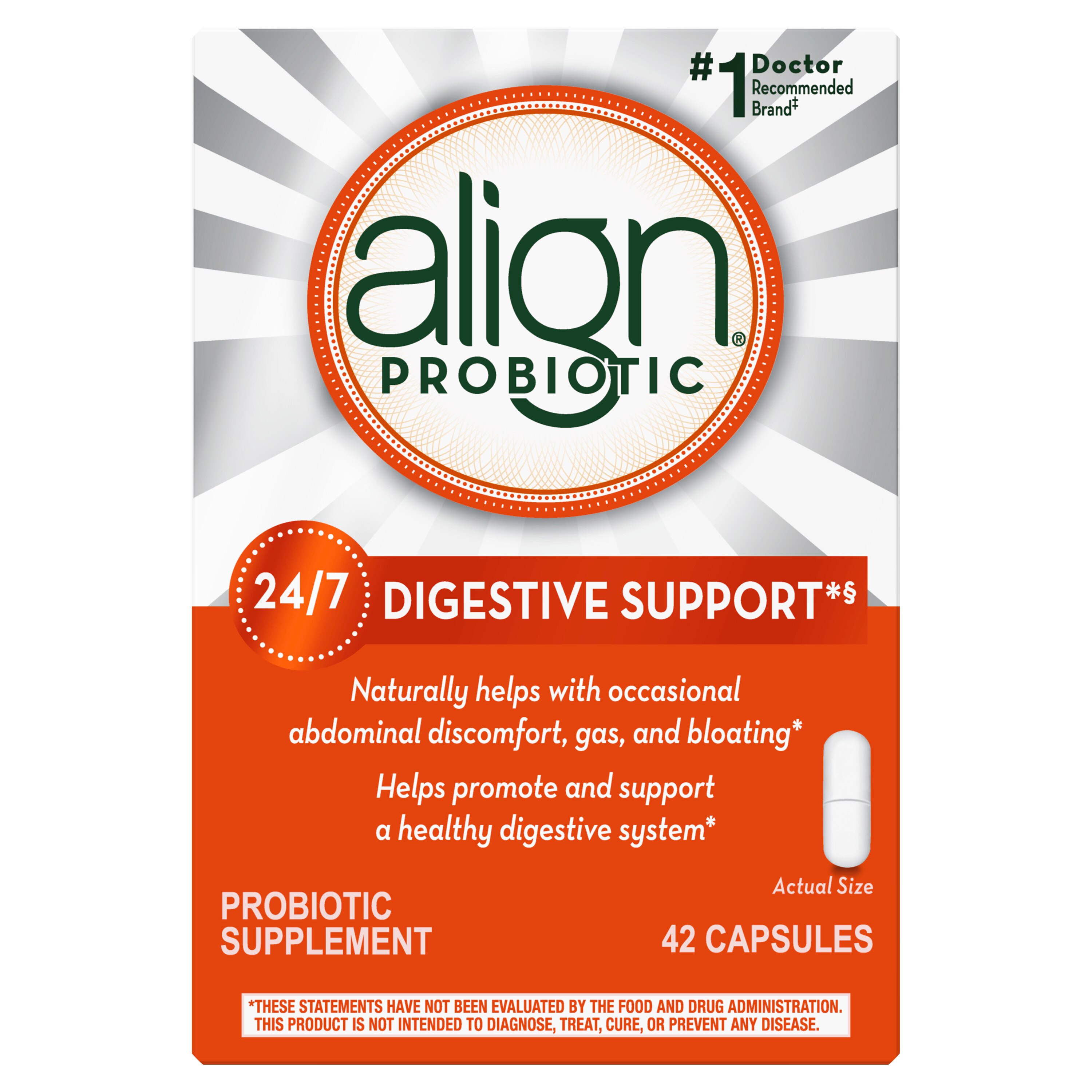 Align Probiotic Supplement Digestive Capsules