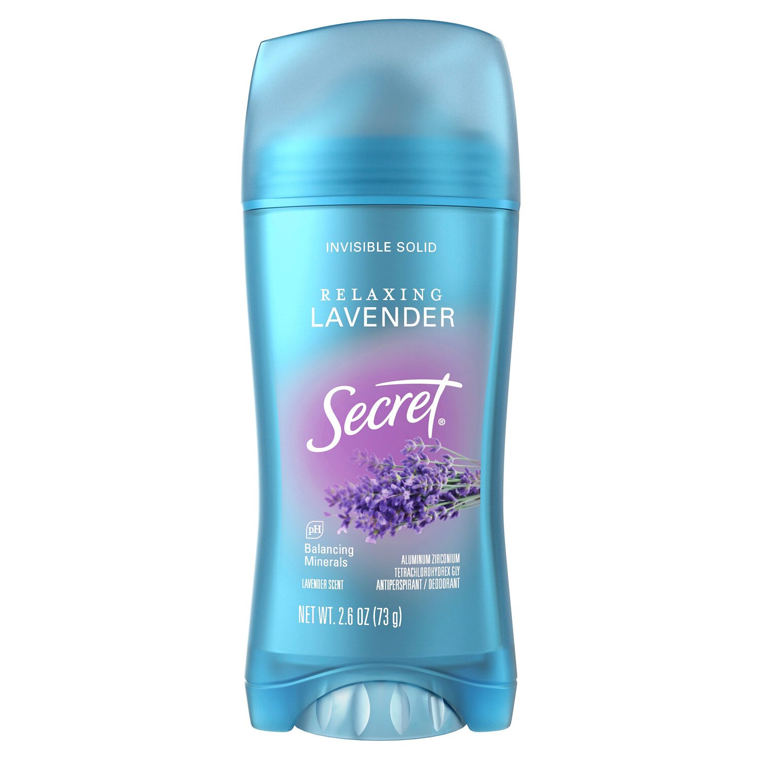 Secret 48-Hour Antiperspirant Stick, Lavender, 2.6 OZ