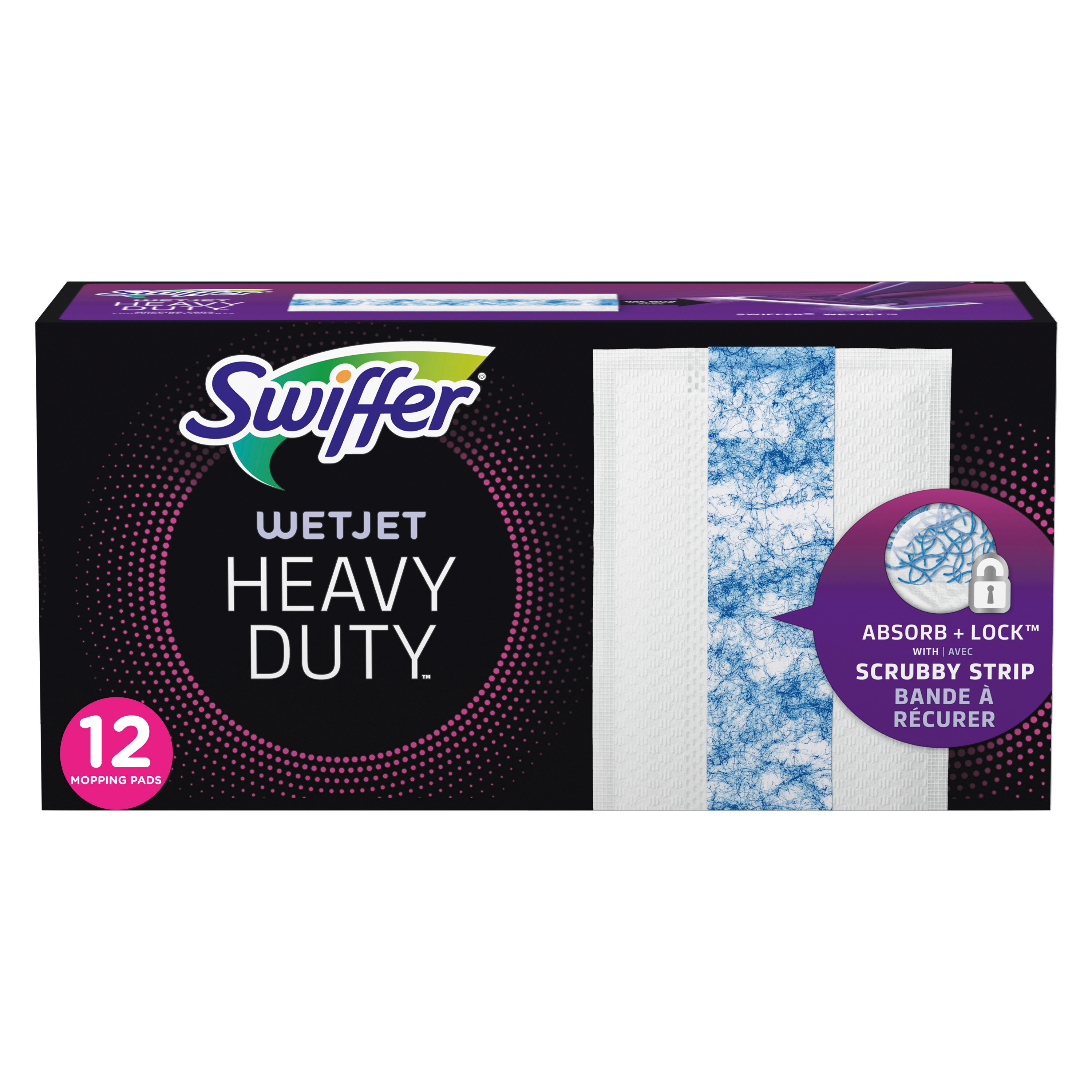 Swiffer Sweeper Heavy Duty Wet Pad Wood Refill, 20ct