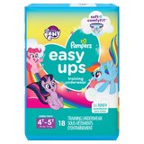 Pampers Easy Ups Girls Training Underwear, thumbnail image 1 of 17