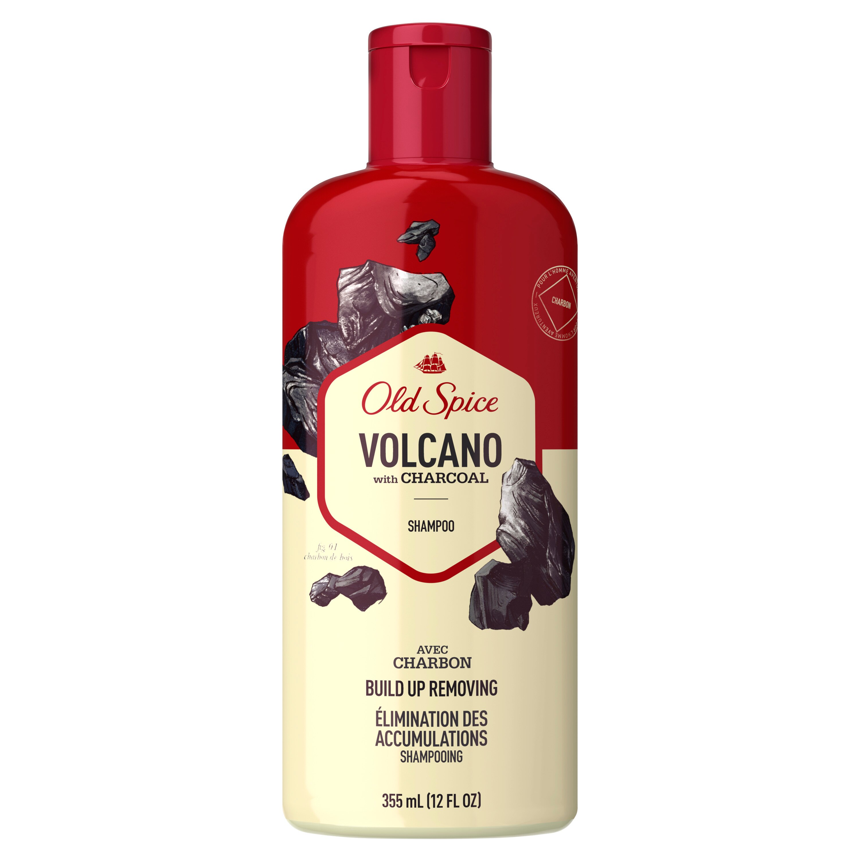 Old Spice Volcano with Charcoal Shampoo