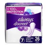 Always Discreet Ultimate Extra Protect Women's Incontinence Pads, thumbnail image 1 of 8