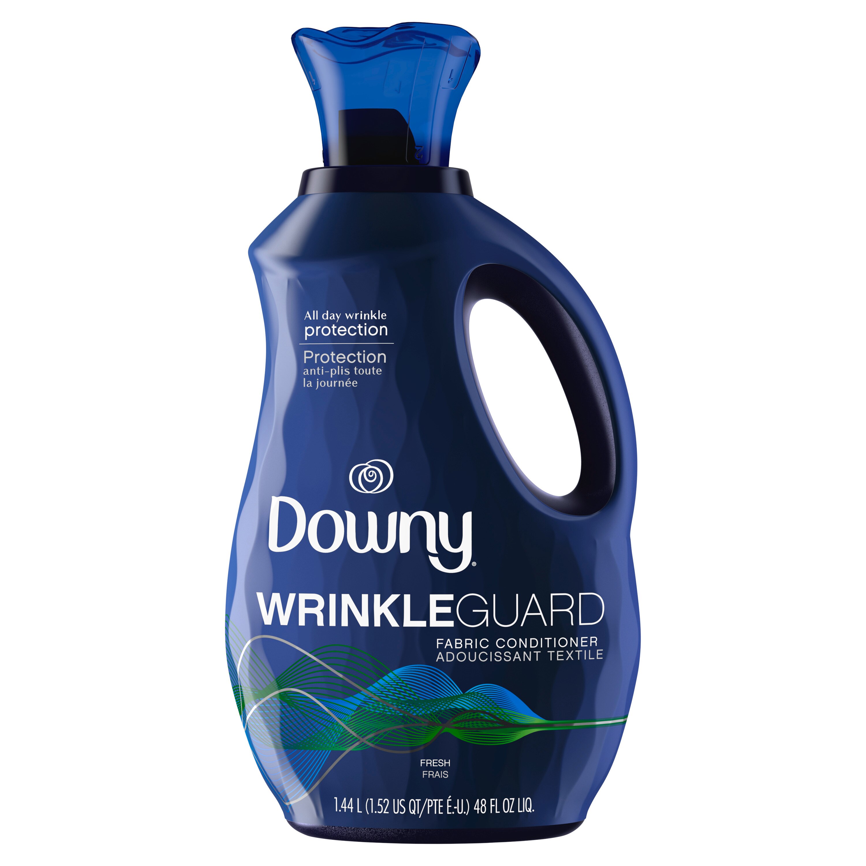 Downy WrinkleGuard Liquid Fabric Softener, 48 oz