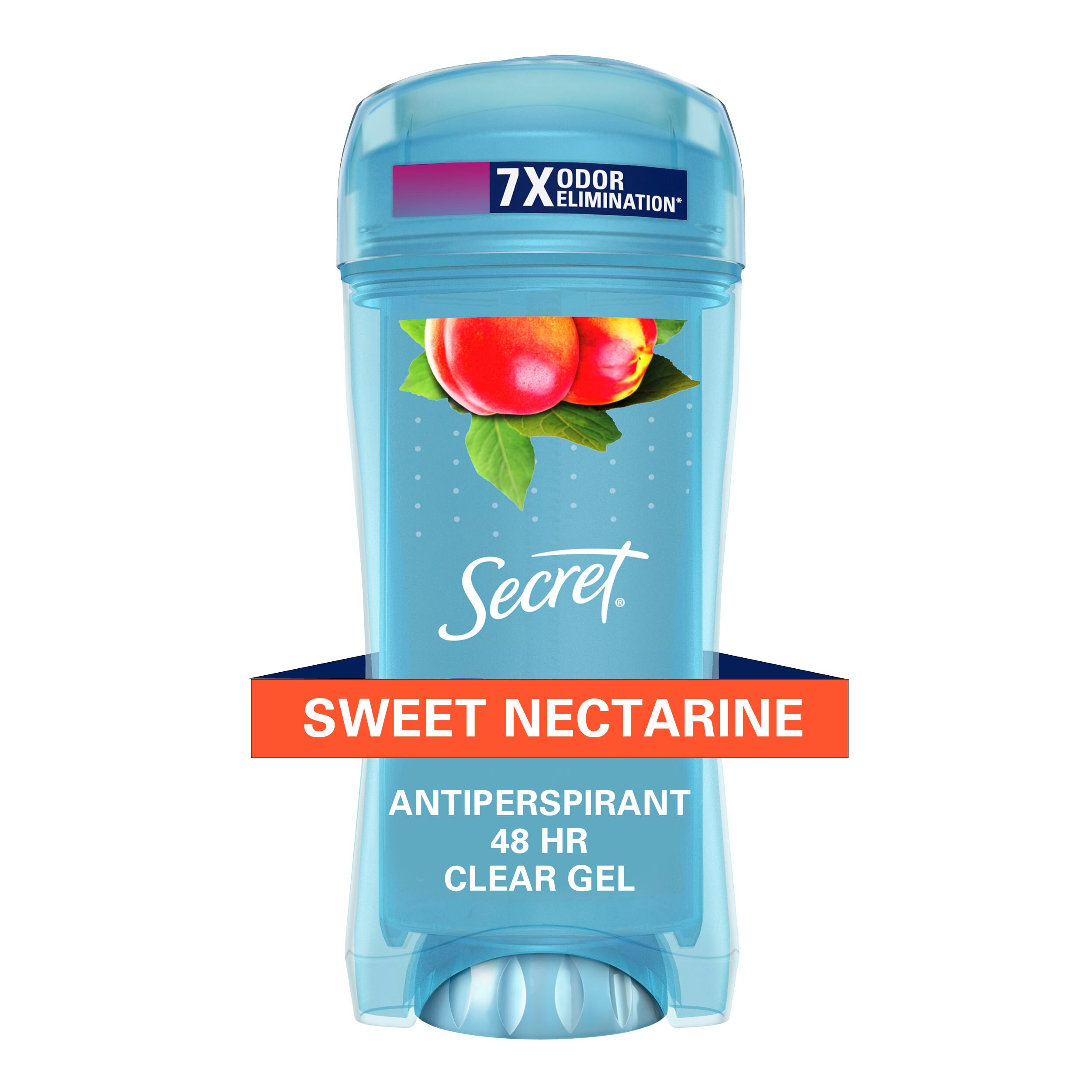 Secret Outlast 48-Hour Clear Gel Antiperspirant & Deodorant Stick, Sweet Nectarine, 2.6 OZ