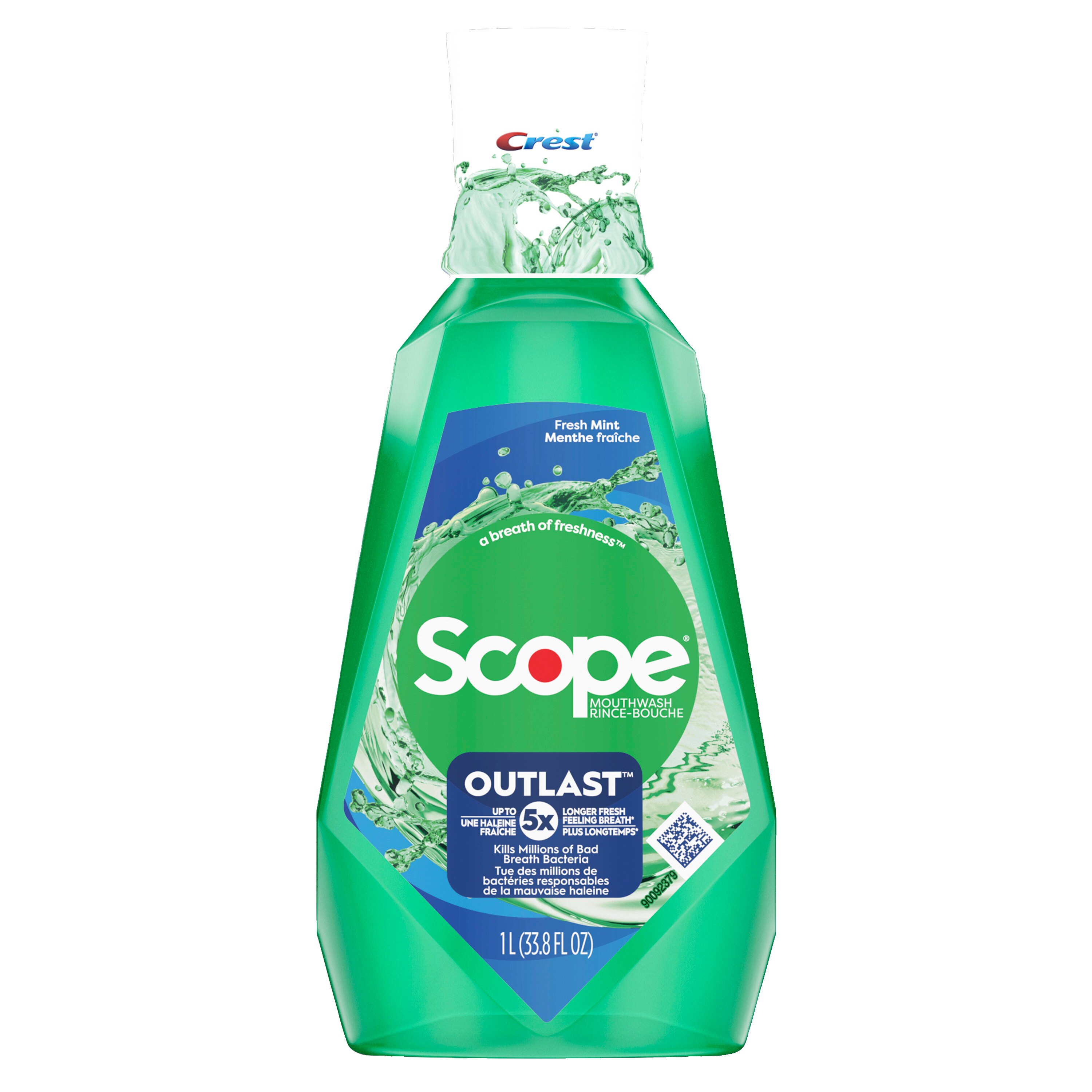 Scope Outlast Mouthwash, Mint