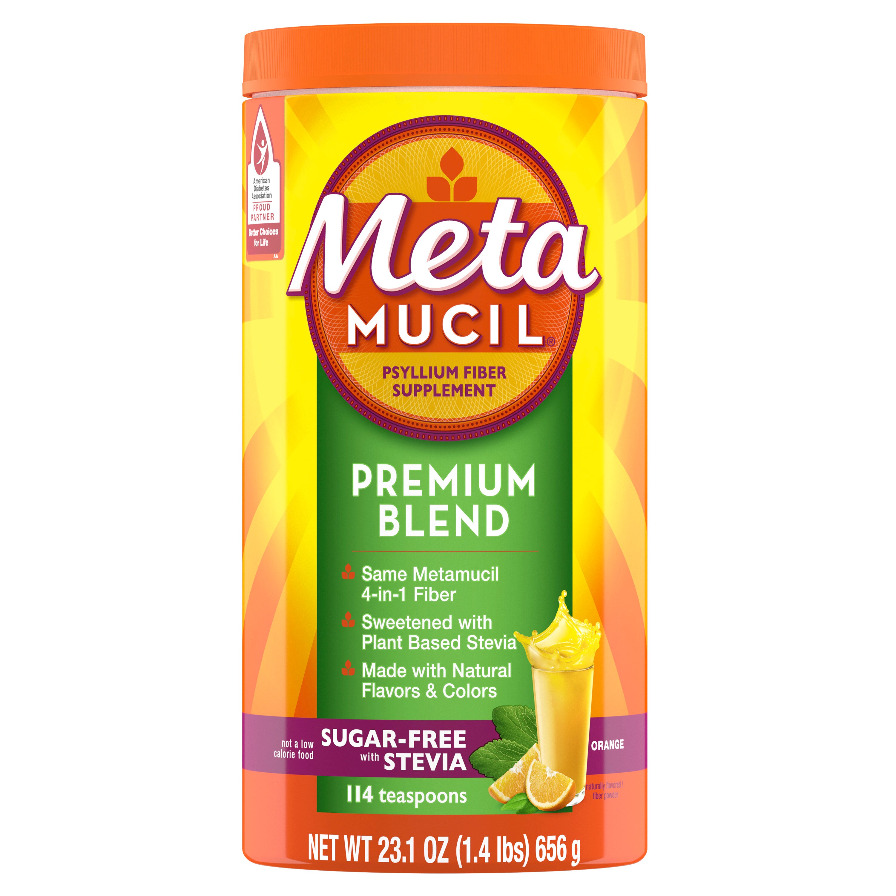 Metamucil Psyllium Fiber Premium Blend Power Supplement