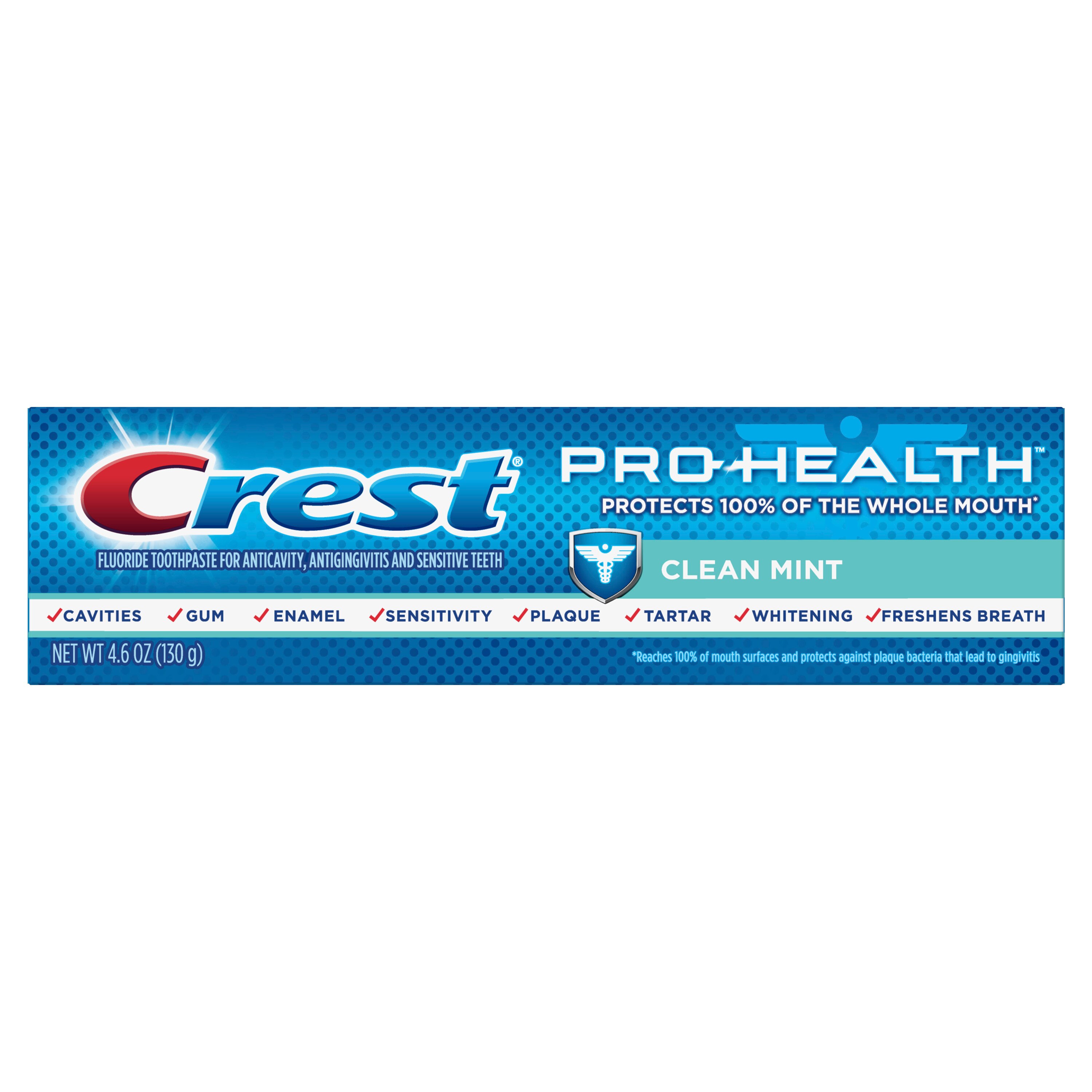 Crest Pro-Health Fluoride Toothpaste for Anticavity, Antigingivitis, and Sensitive Teeth, Clean Mint