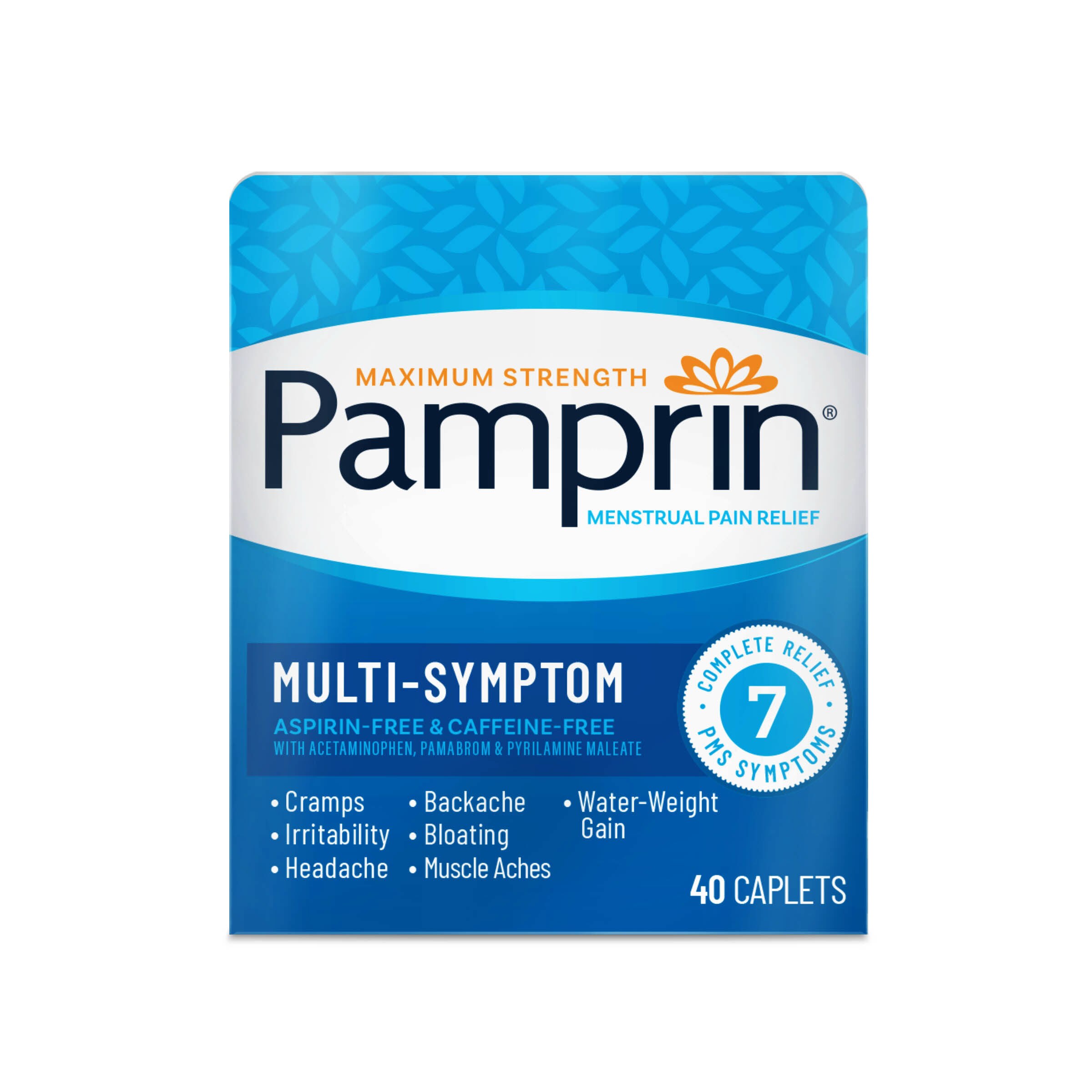 Pamprin Multi-Symptom Caplets