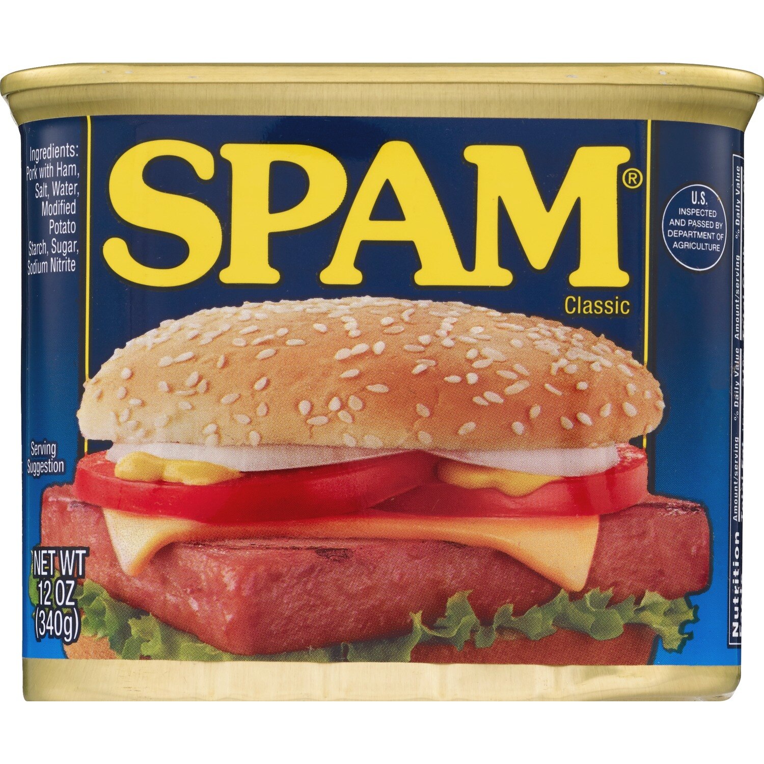 Spam Luncheon Meat, 12 oz