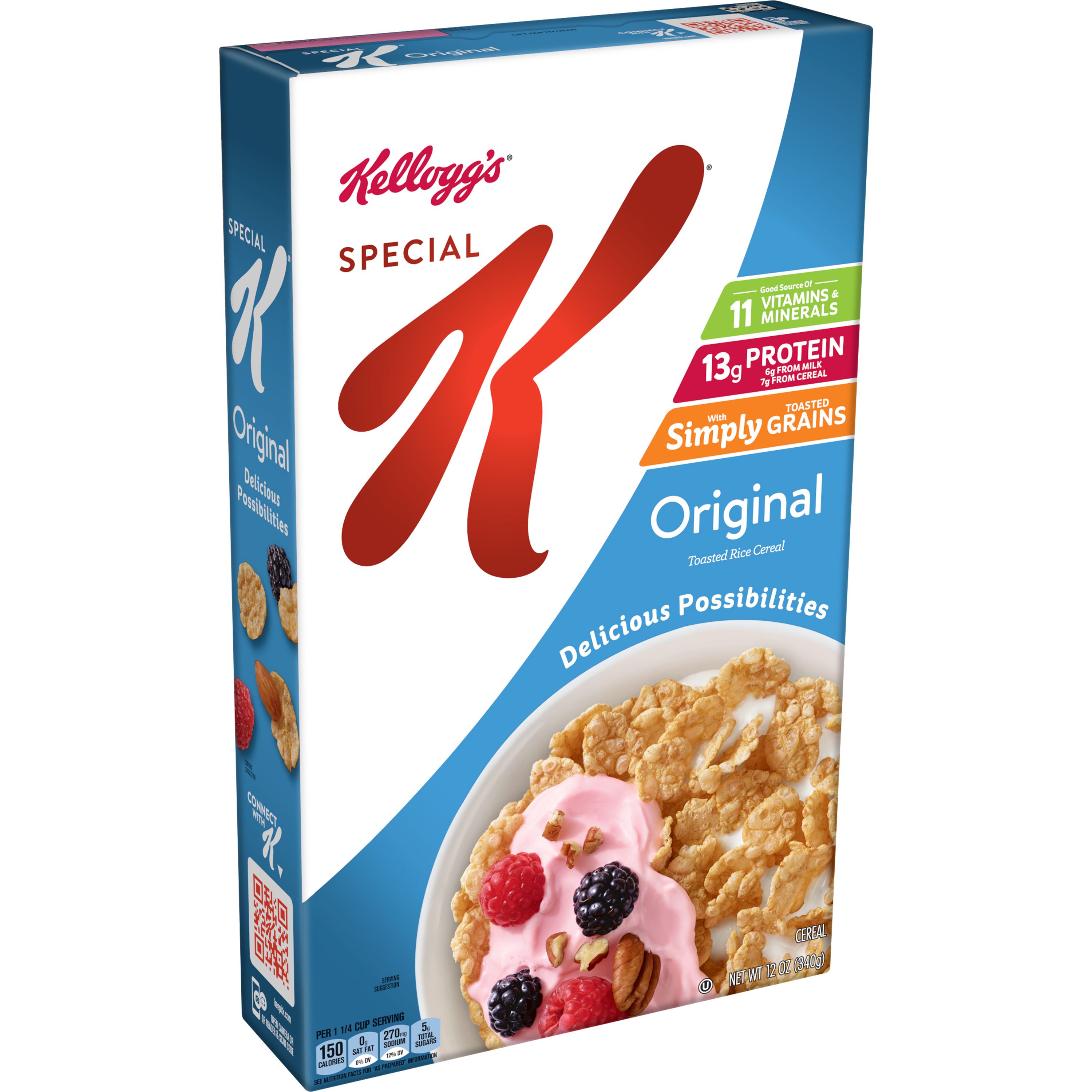 Special K Original Breakfast Cereal, 12 oz