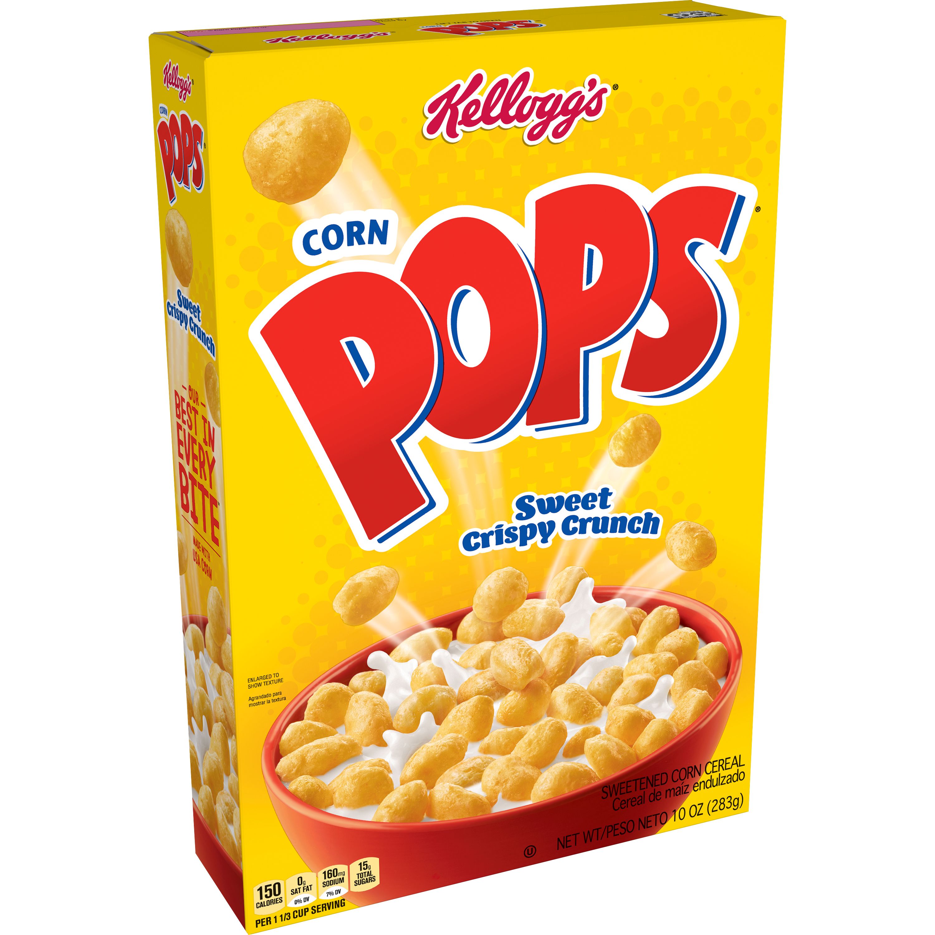 Corn Pops Breakfast Cereal, 10 OZ