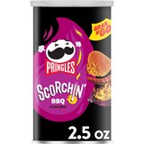 Pringles Scorchin' Grab N' Go BBQ Potato Crisps, 2.5 oz, thumbnail image 1 of 3