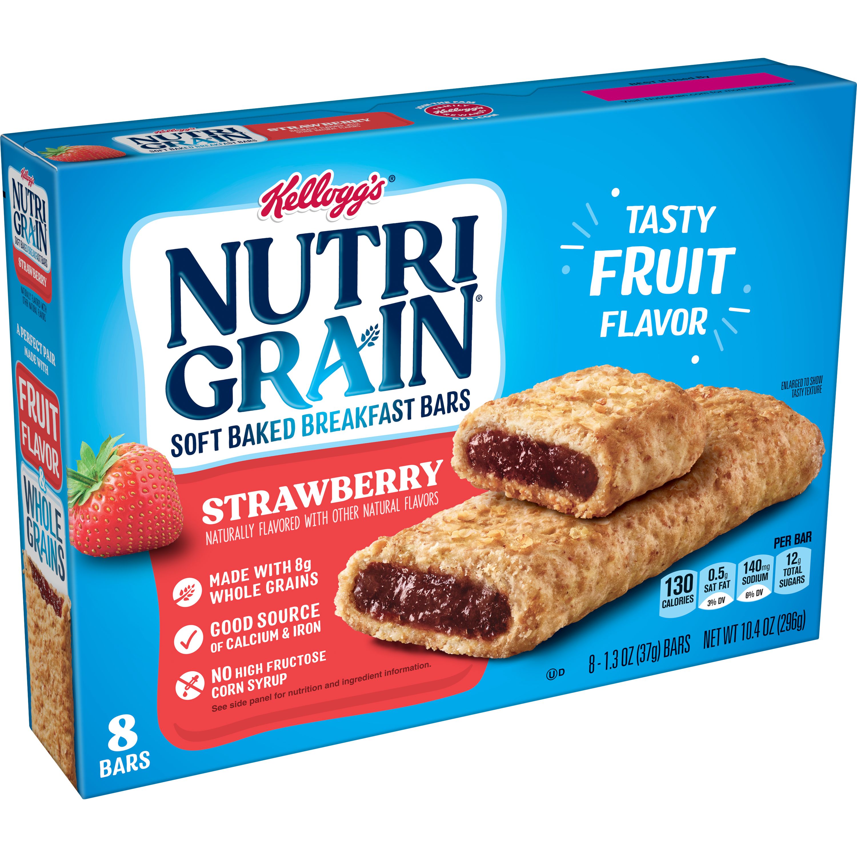 Nutri-Grain Soft Baked Breakfast Bars, 8 ct