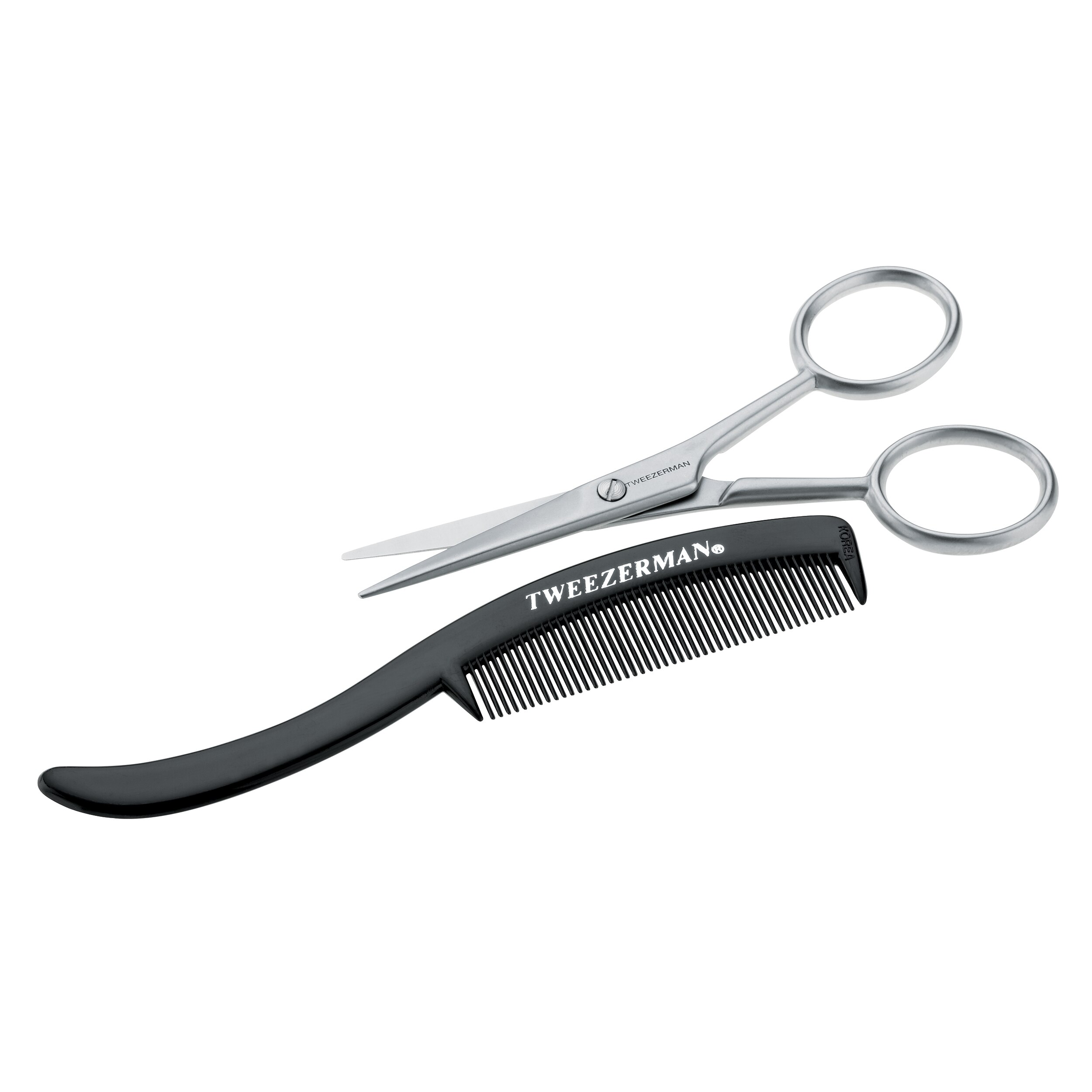 Tweezerman G.E.A.R. Moustache Scissors & Comb