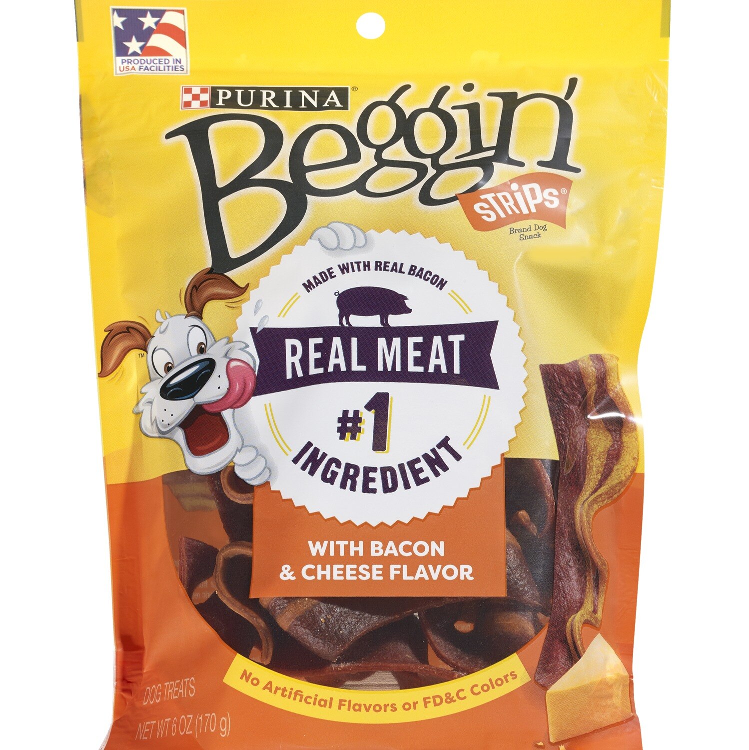 Beggin' Strips Cheese/Bacon Dog Treat