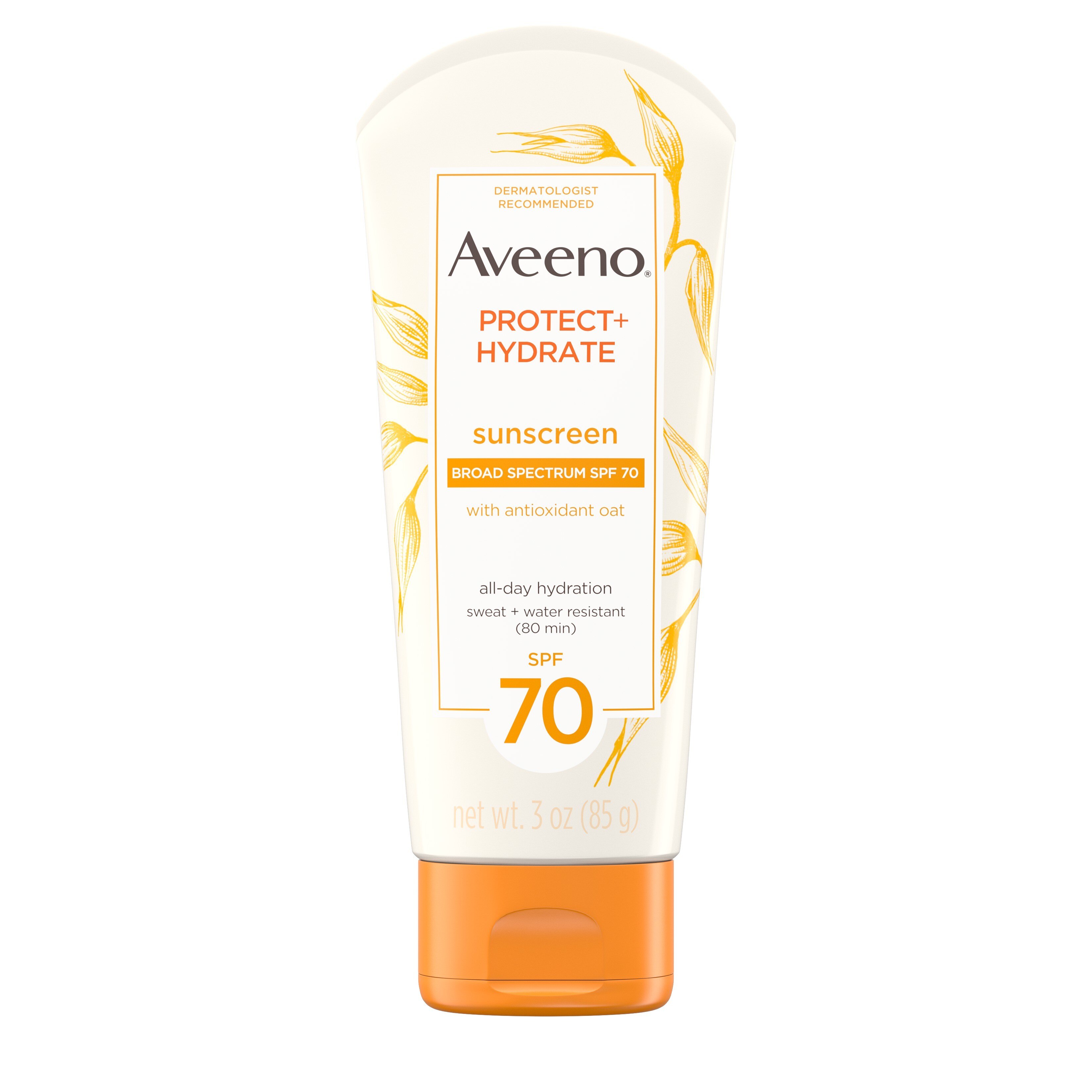 Aveeno Protect + Hydrate Lotion Sunscreen With SPF 30, 3 OZ