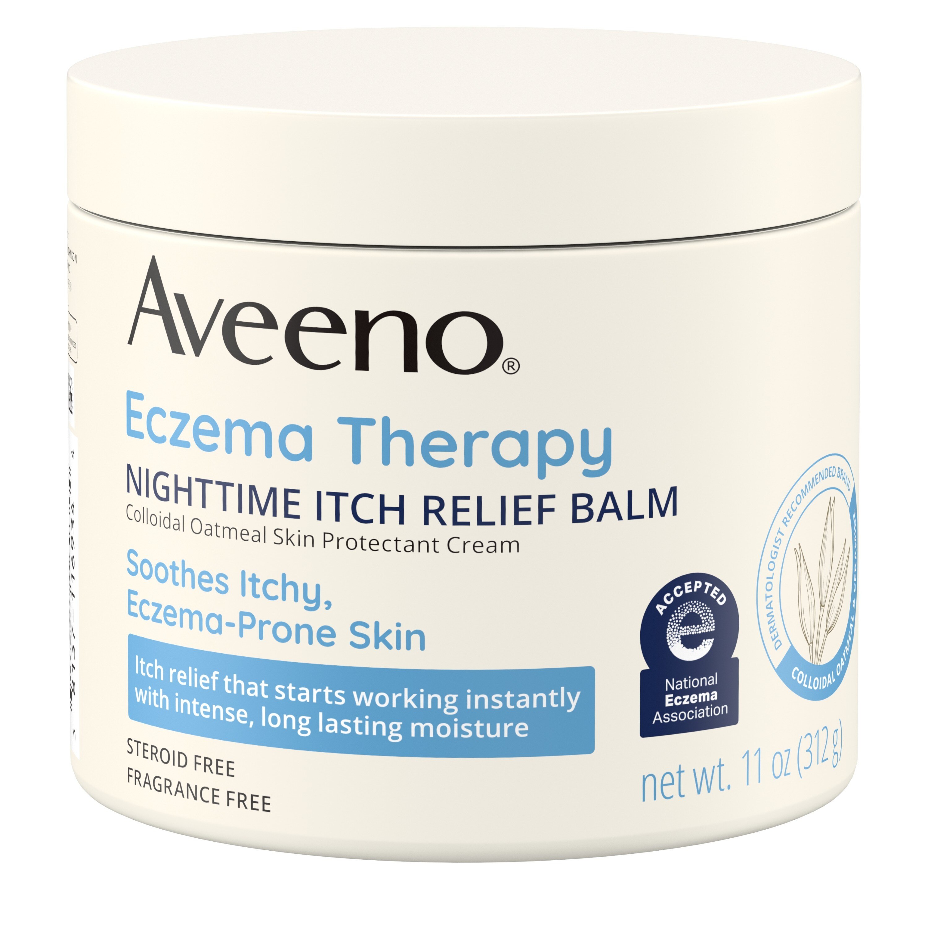 Aveeno Active Naturals Eczema Therapy Itch Relief Balm, 11 OZ