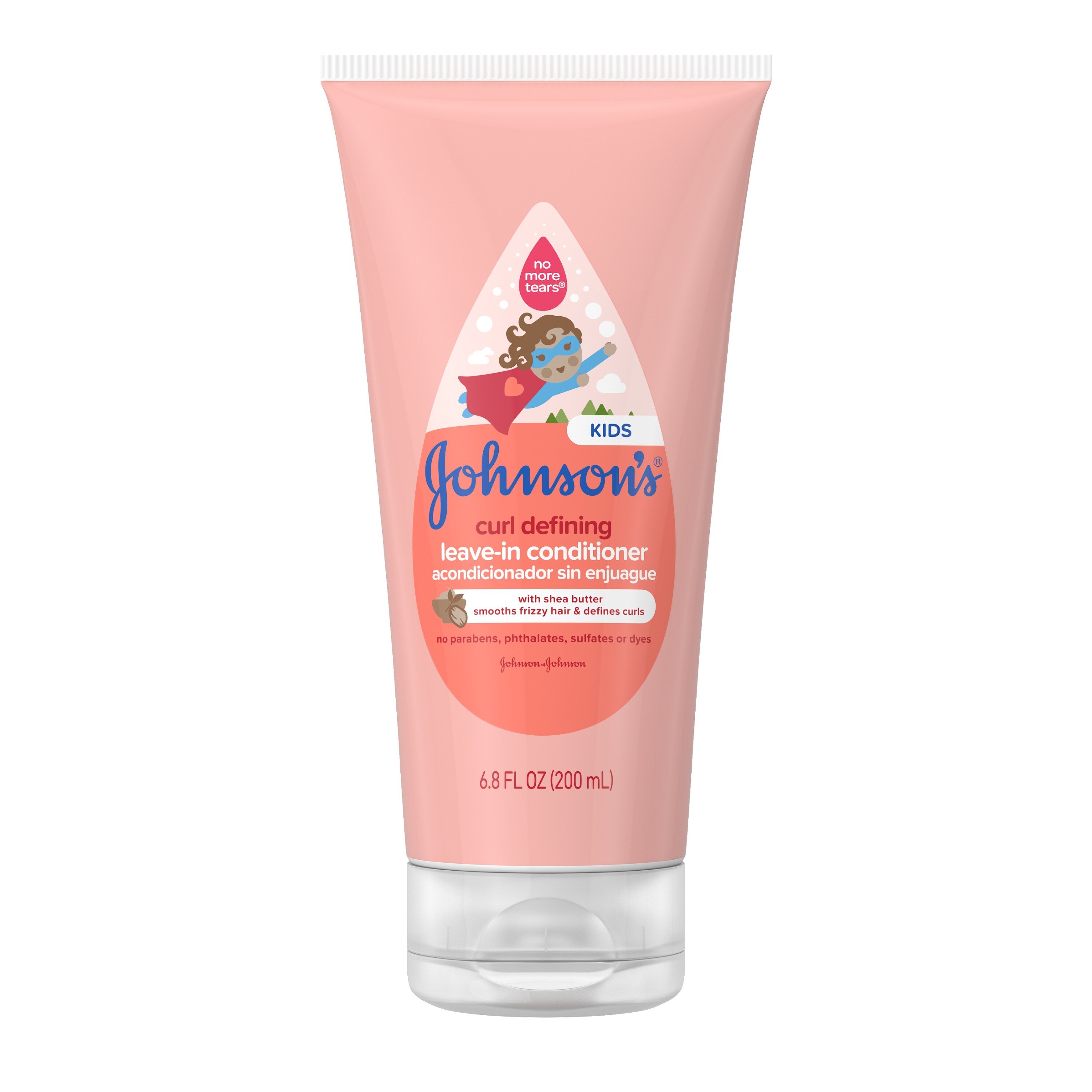 Johnson's Kids Curl Defining Leave-In Conditioner, 6.8 FL OZ