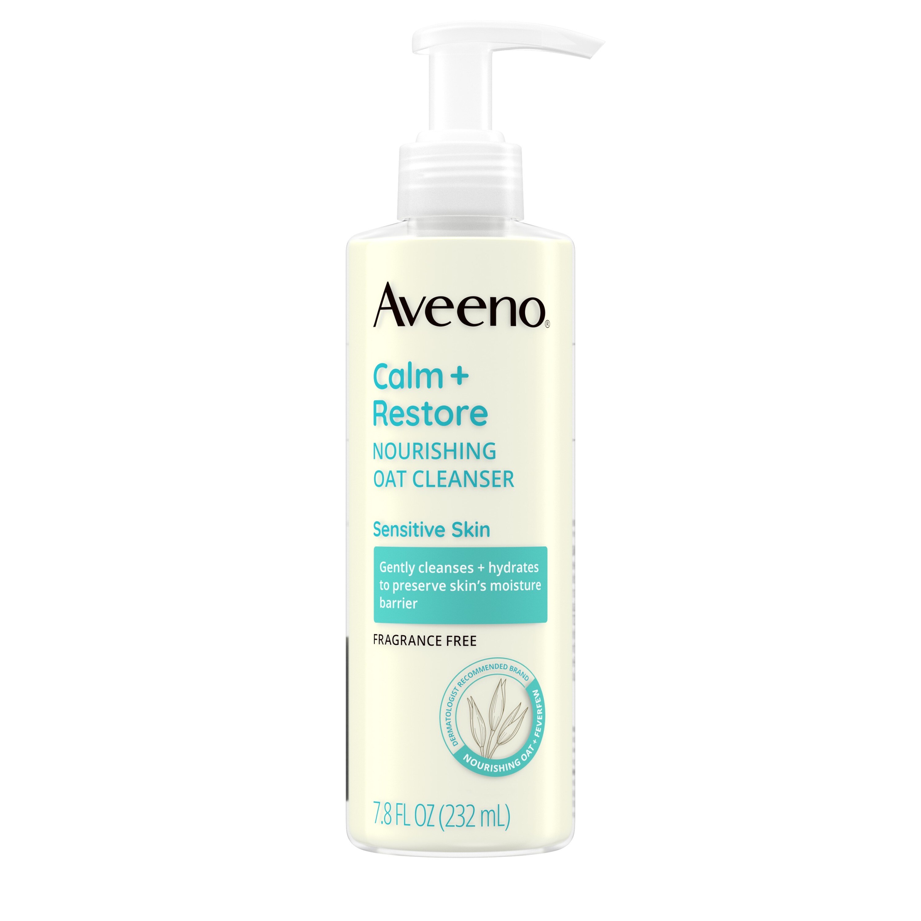 Aveeno Calm + Restore Gentle Nourishing Oat Face Cleanser