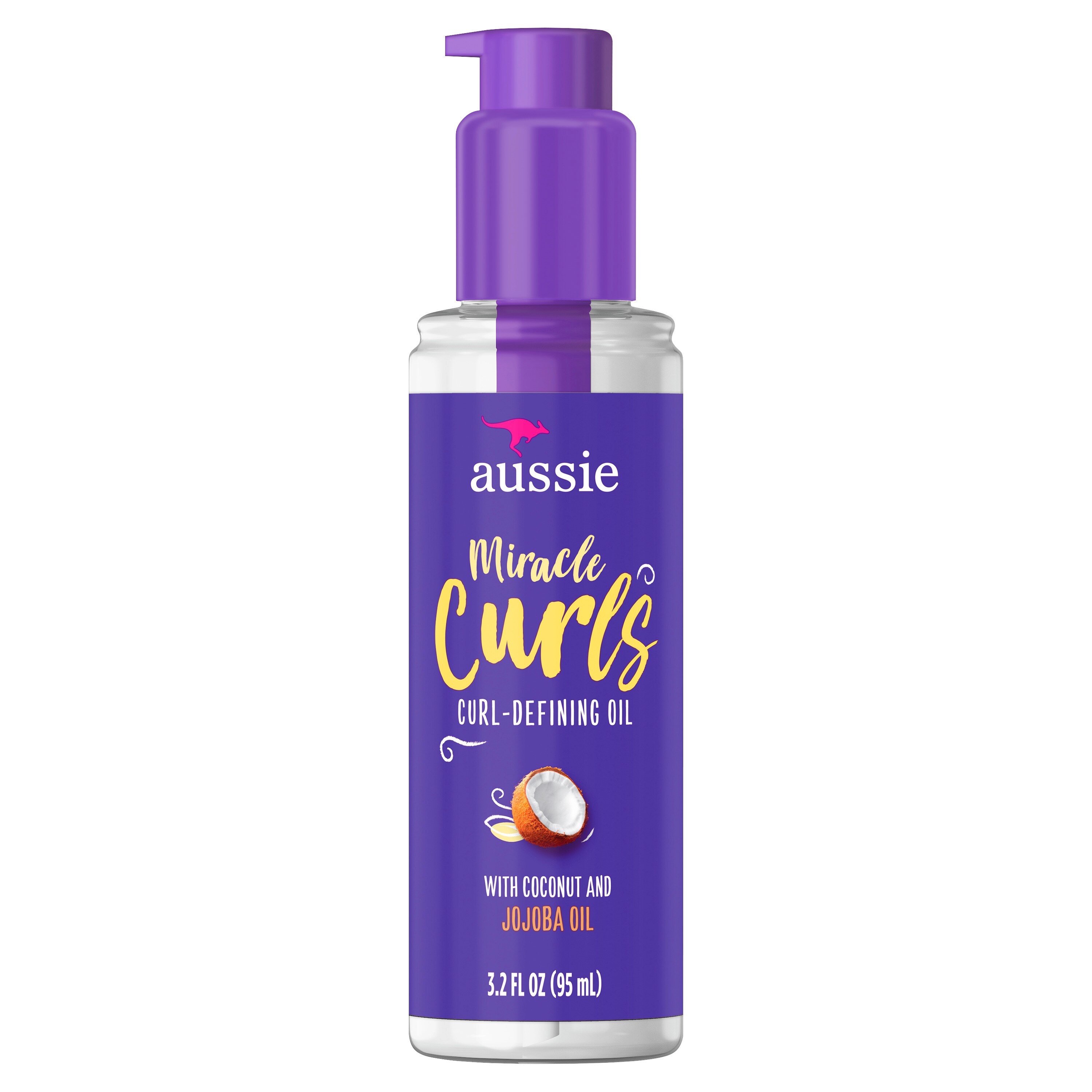 Aussie Miracle Curls Curl-Defining Oil