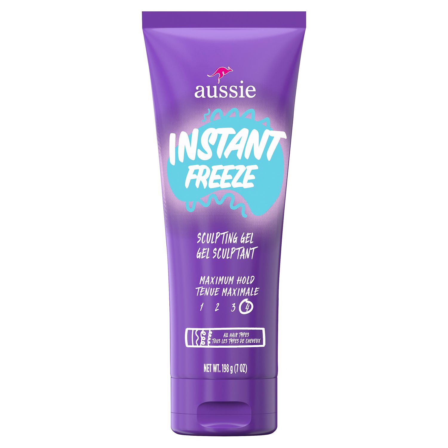 Aussie Gel Instant Freeze Hair Gel, 7 OZ