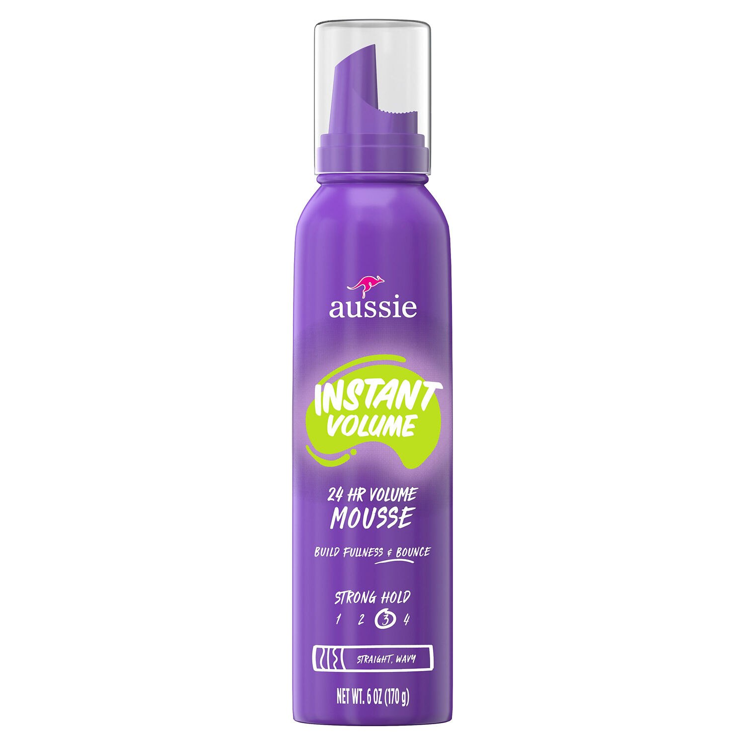 Aussie Instant Volume Mousse, 6 OZ