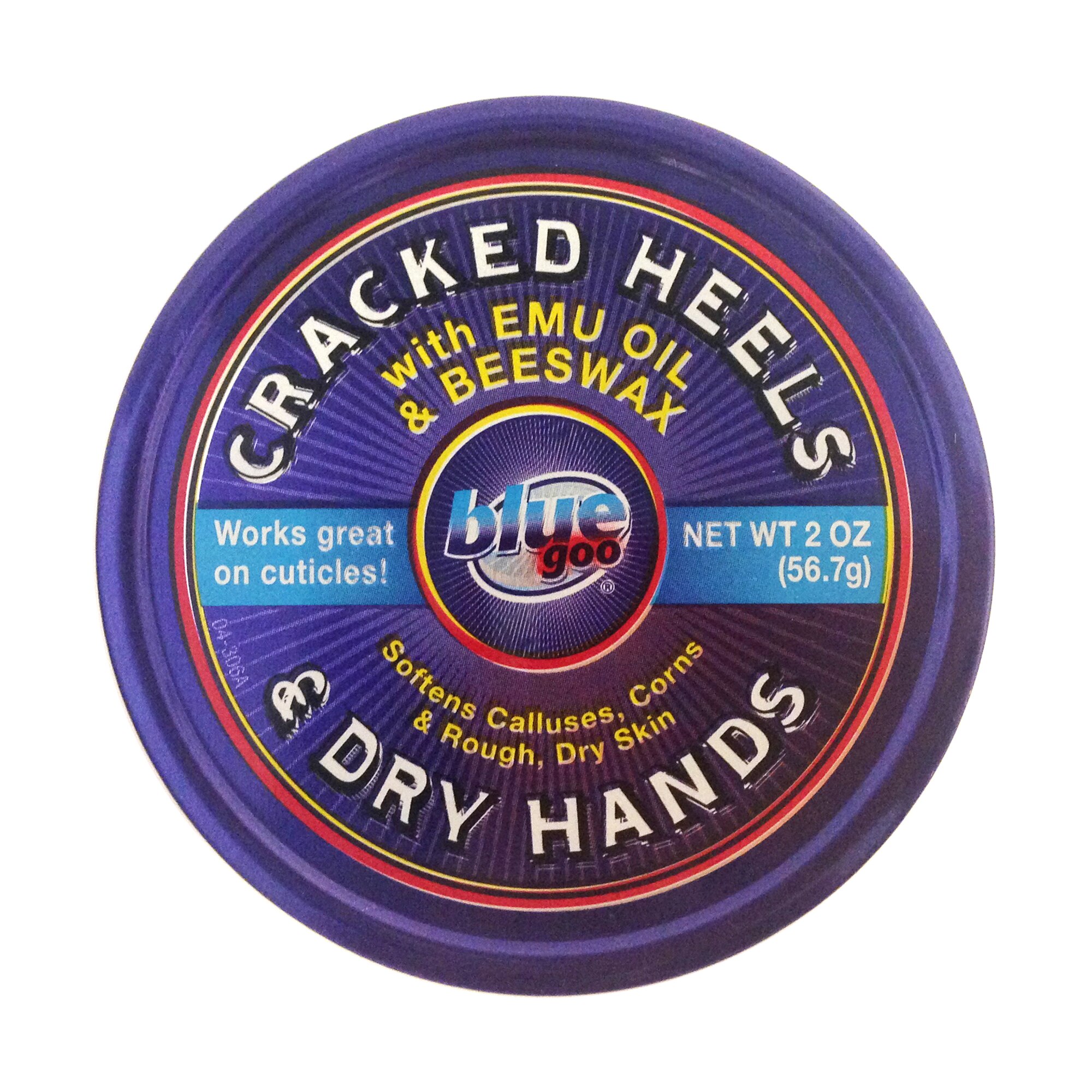 Blue Goo Cracked Heel & Dry Hands, 2 OZ