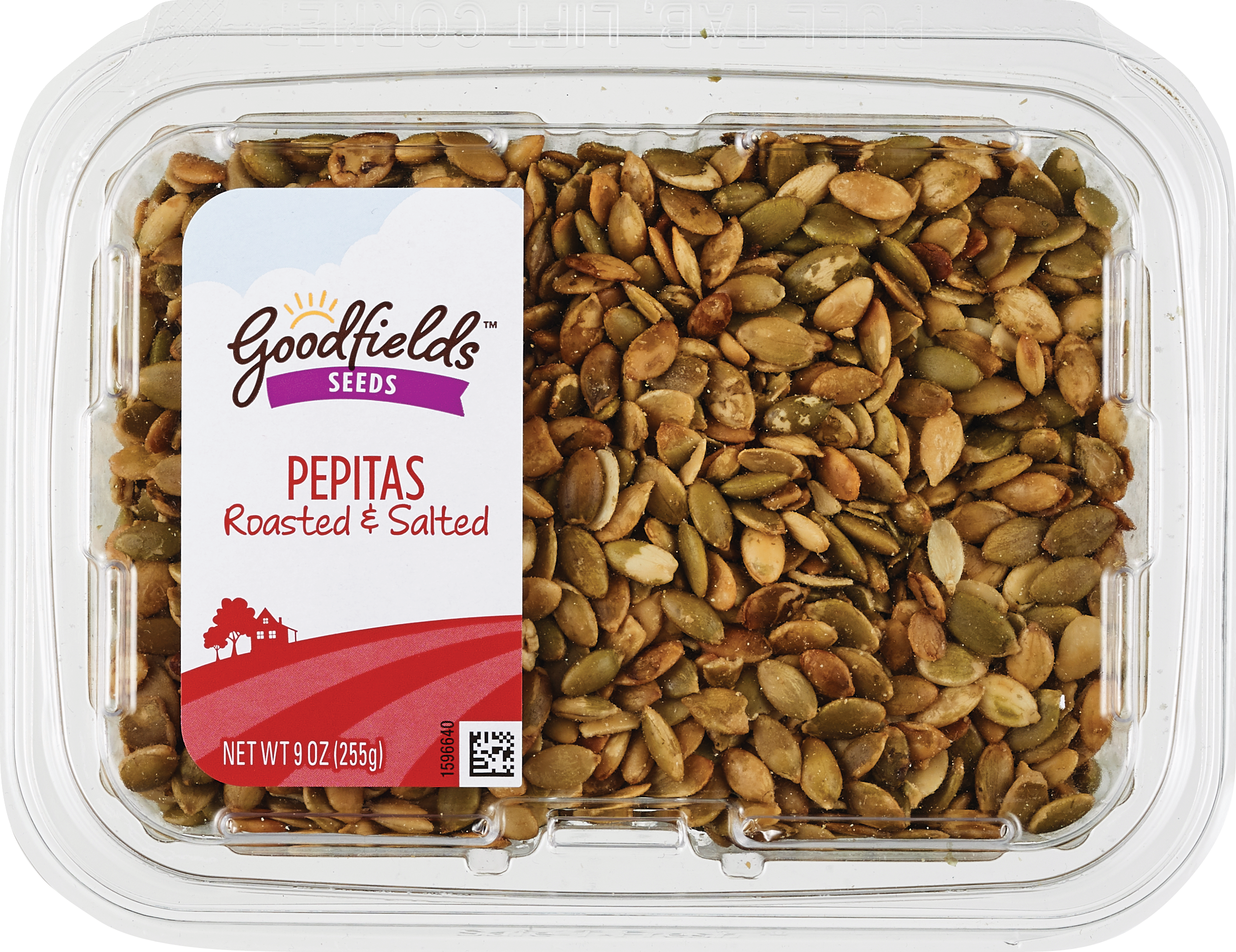 Goodfields Roasted & Salted Pepitas, 9 oz