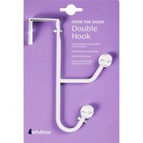 Whitmor Over the Door Dual Hook, thumbnail image 1 of 3