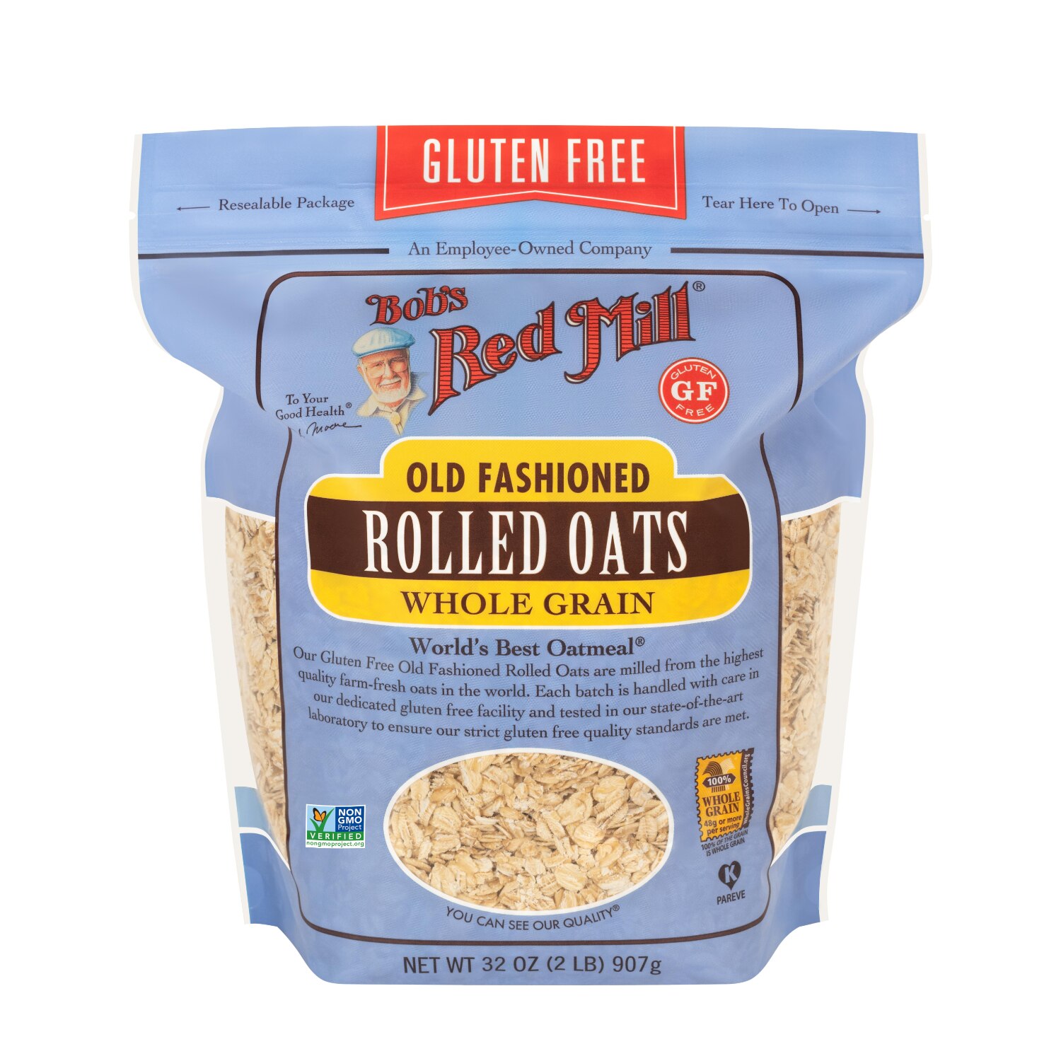 Bob's Red Mill Old Fashioned Rolled Oats, 32 OZ