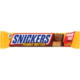 Snickers, Crunchy Peanut Butter NFL Football Milk Chocolate Bars, Share Size, 3.56 Oz Pack, thumbnail image 1 of 7