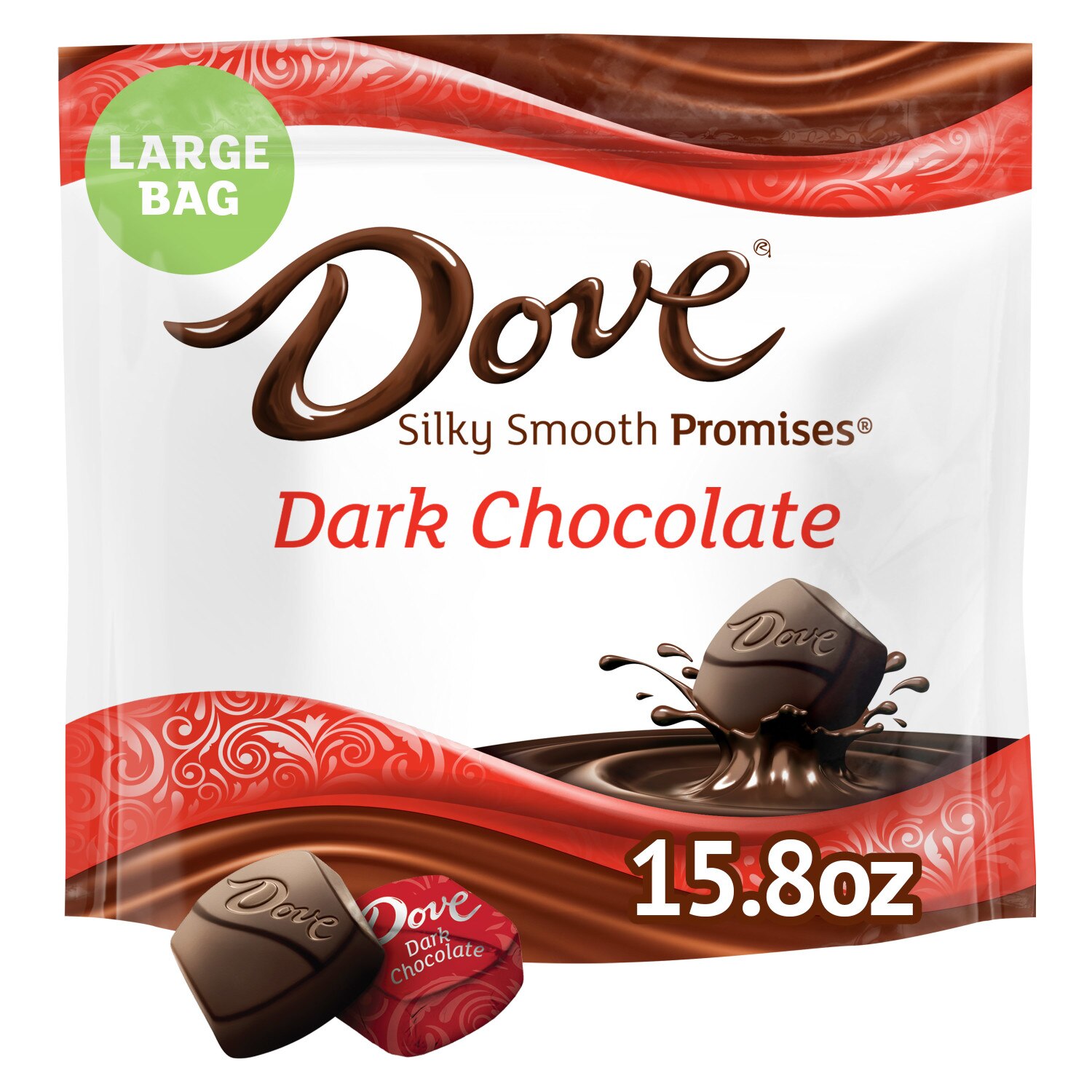 Dove Promises, Dark Chocolate Candy, 14.08 Oz Large Bag