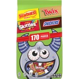 Snickers, Skittles, & More Assorted Candy Variety Bag, 170 ct, 66.44 oz, thumbnail image 1 of 10