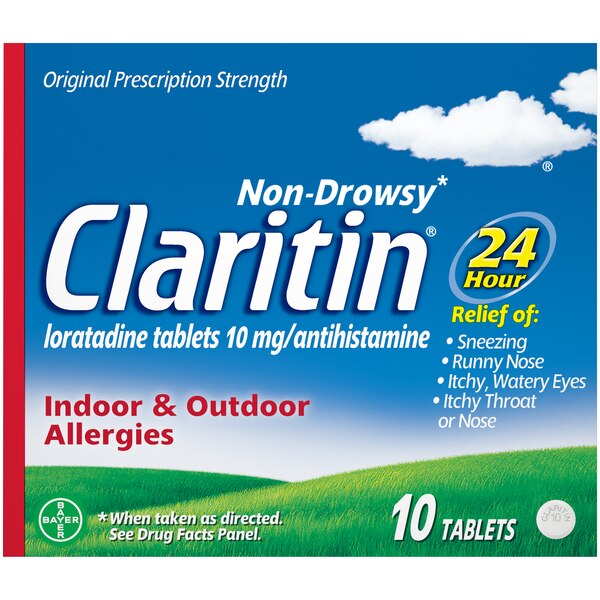 Claritin 24HR Non Drowsy Allergy Relief Tablets