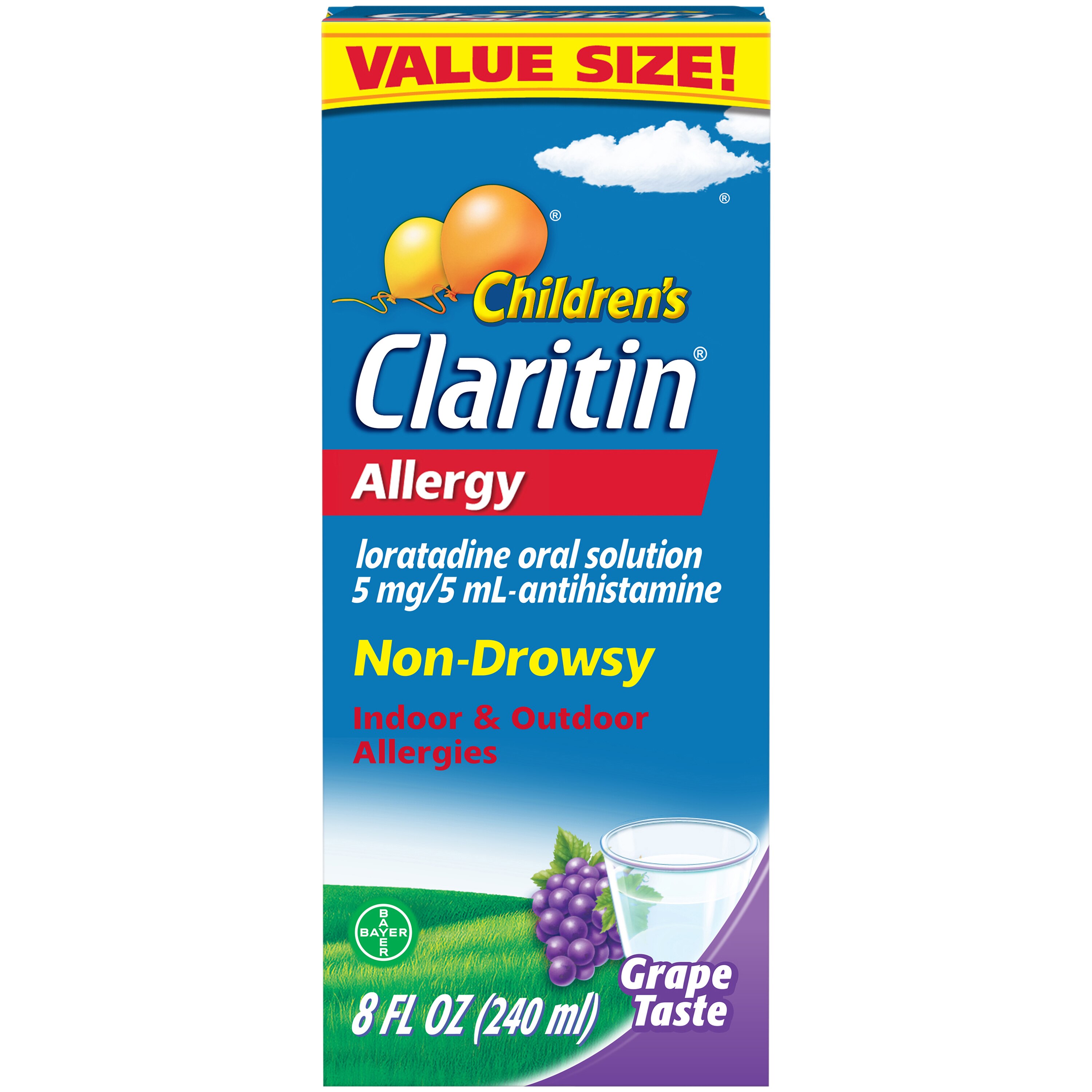 Claritin Children's Non Drowsy Allergy Relief Liquid