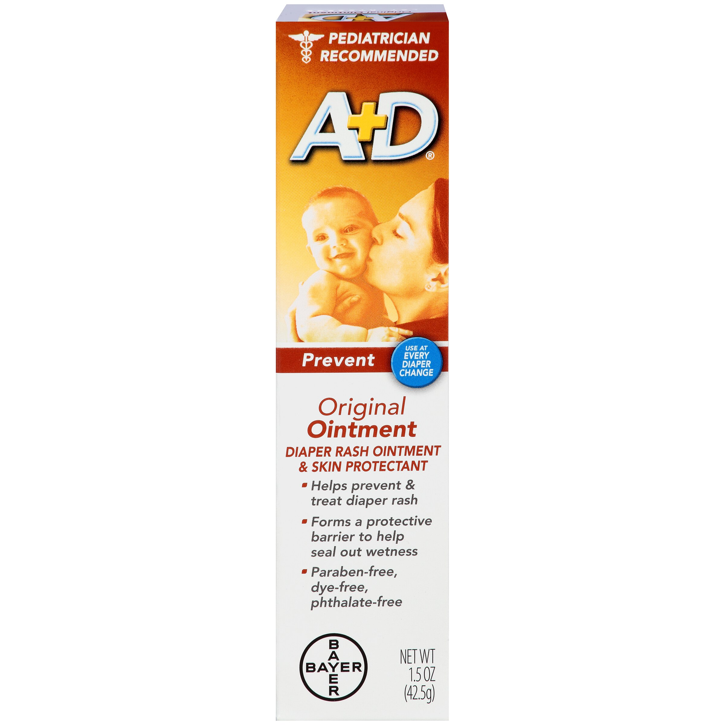 A+D Original Diaper Rash Ointment, Skin Protectant