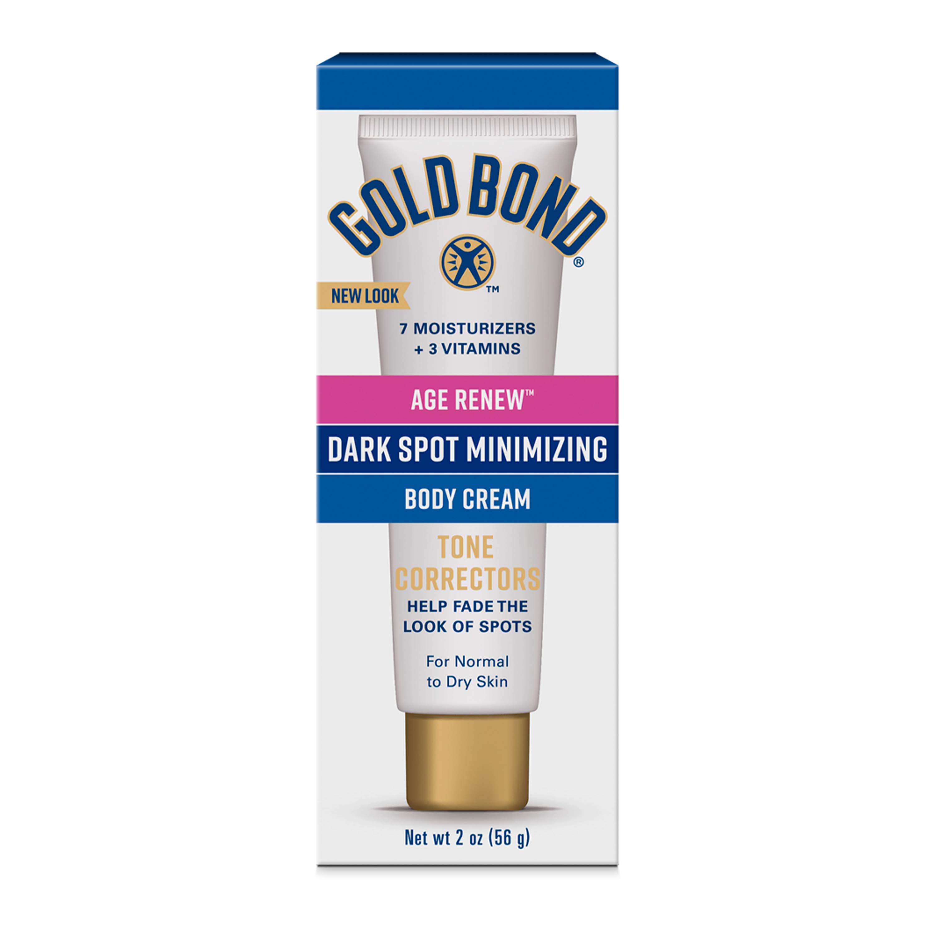 Gold Bond Ultimate Dark Spot Minimizing Body Cream, No Bleaching Agents, 2 OZ