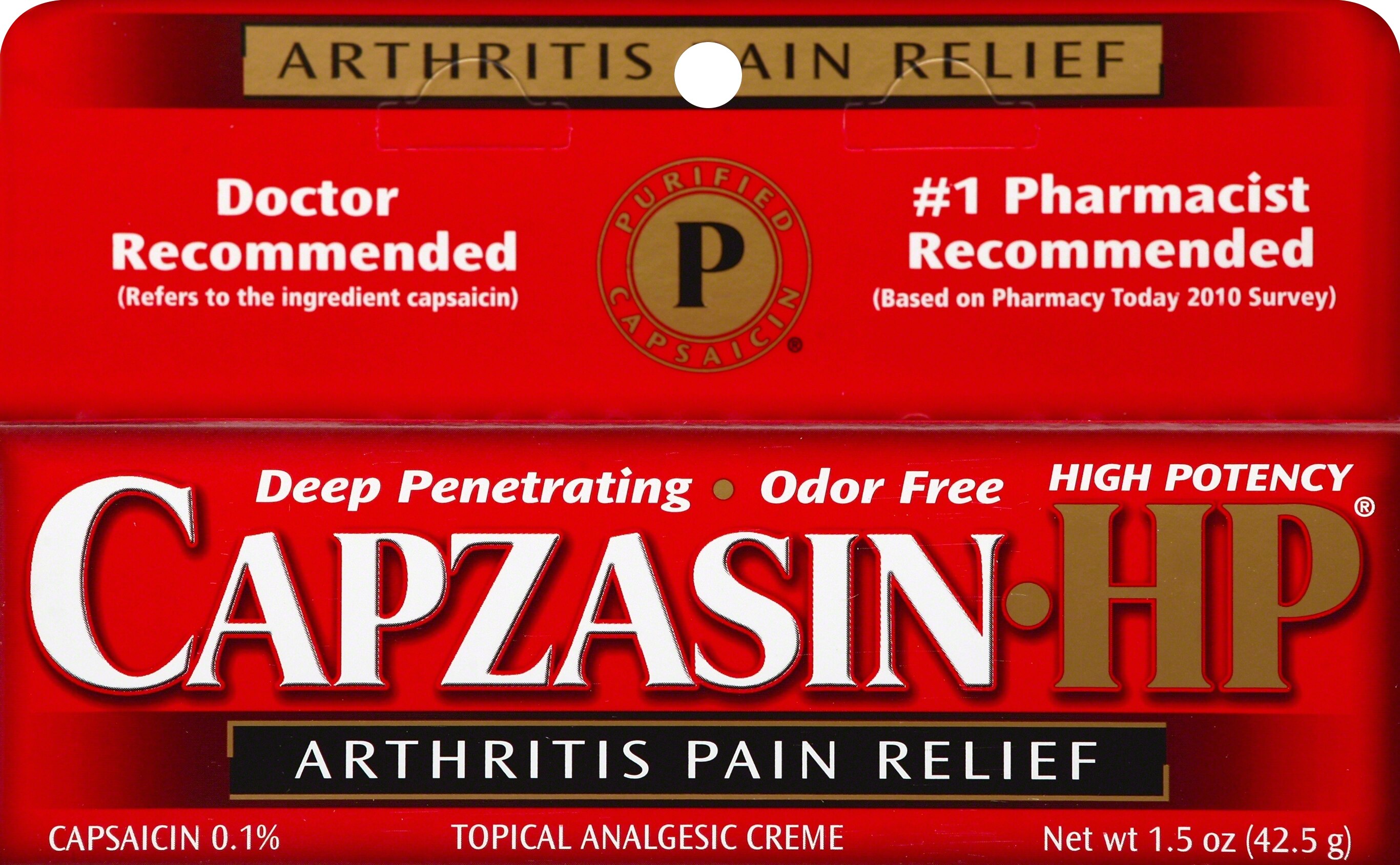Capzasin HP Arthritis Pain Relief Creme, 1.5 OZ