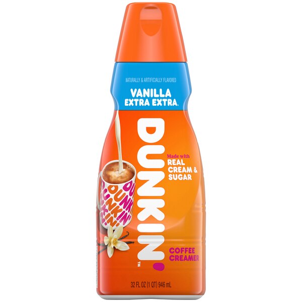 Dunkin' Coffee Creamer, 32 OZ