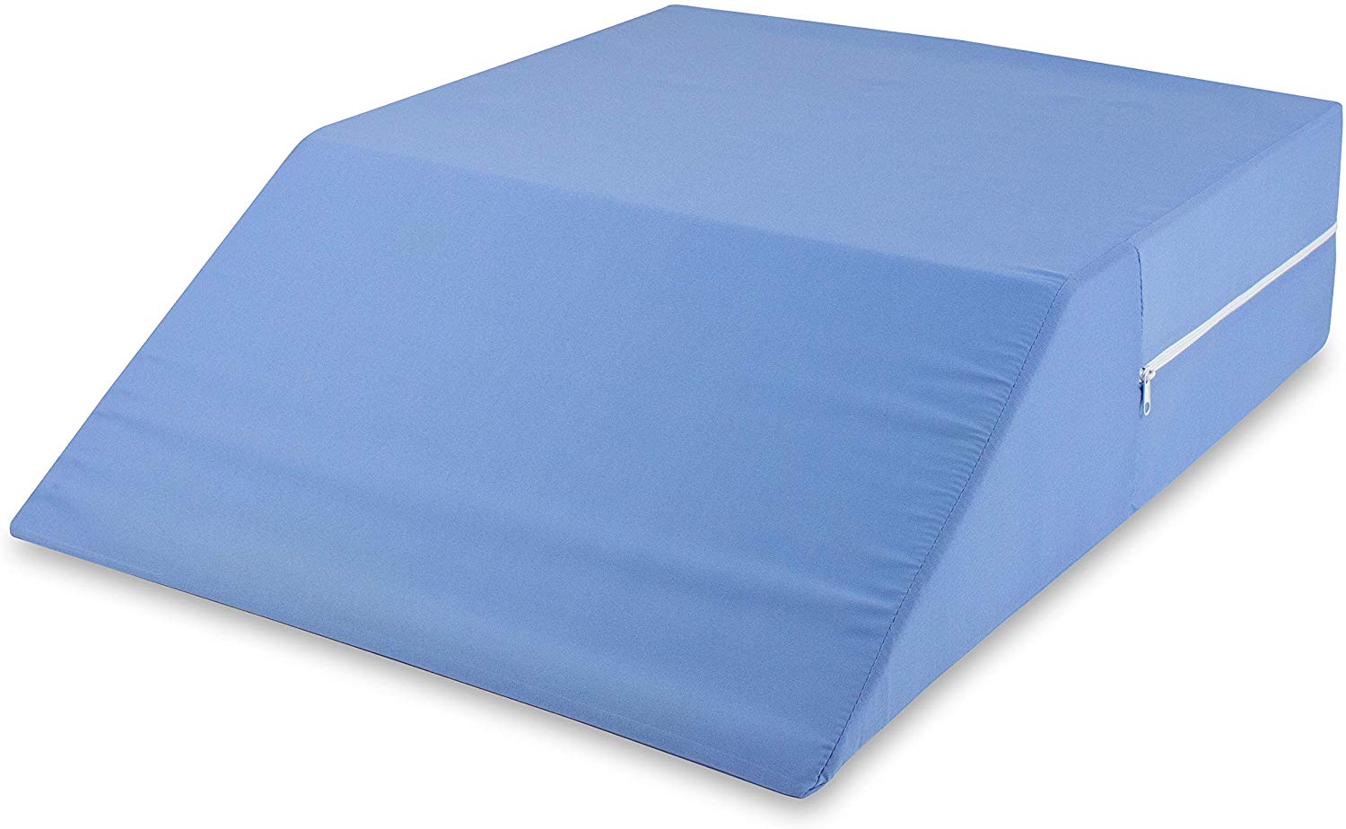 DMI Ortho Bed Wedge Elevating Leg Rest Cushion Pillow, Blue, 6" x 20" x 24"