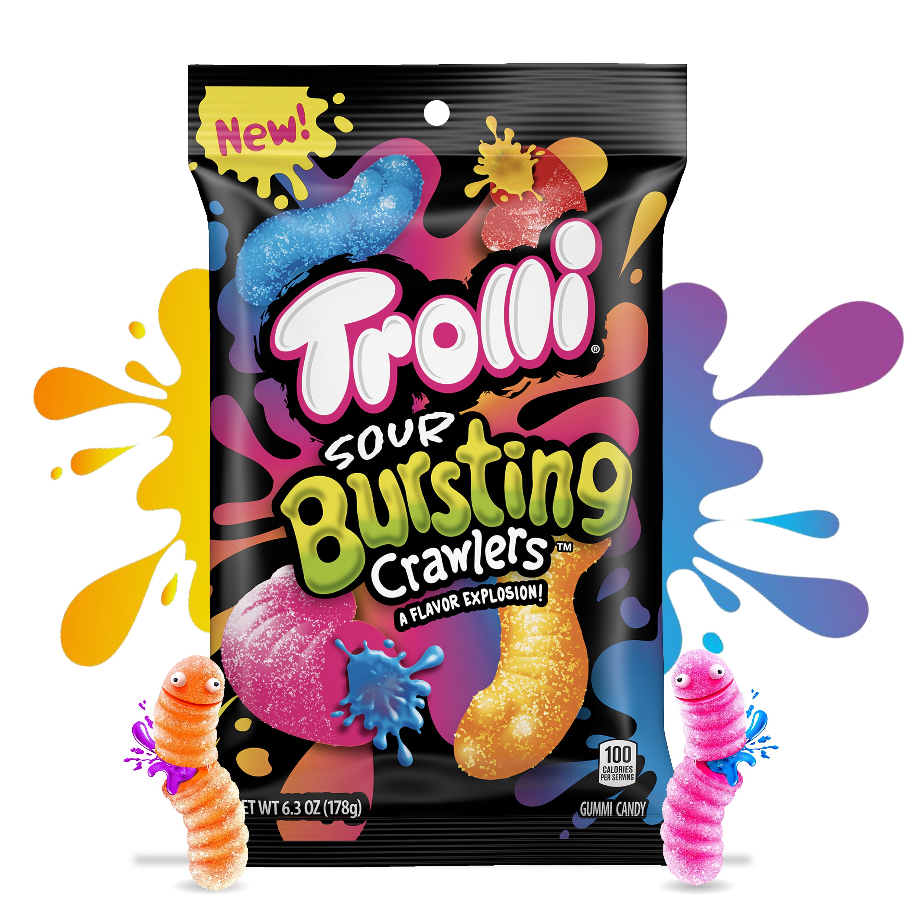 Trolli Sour Bursting Crawlers, 6.3 oz