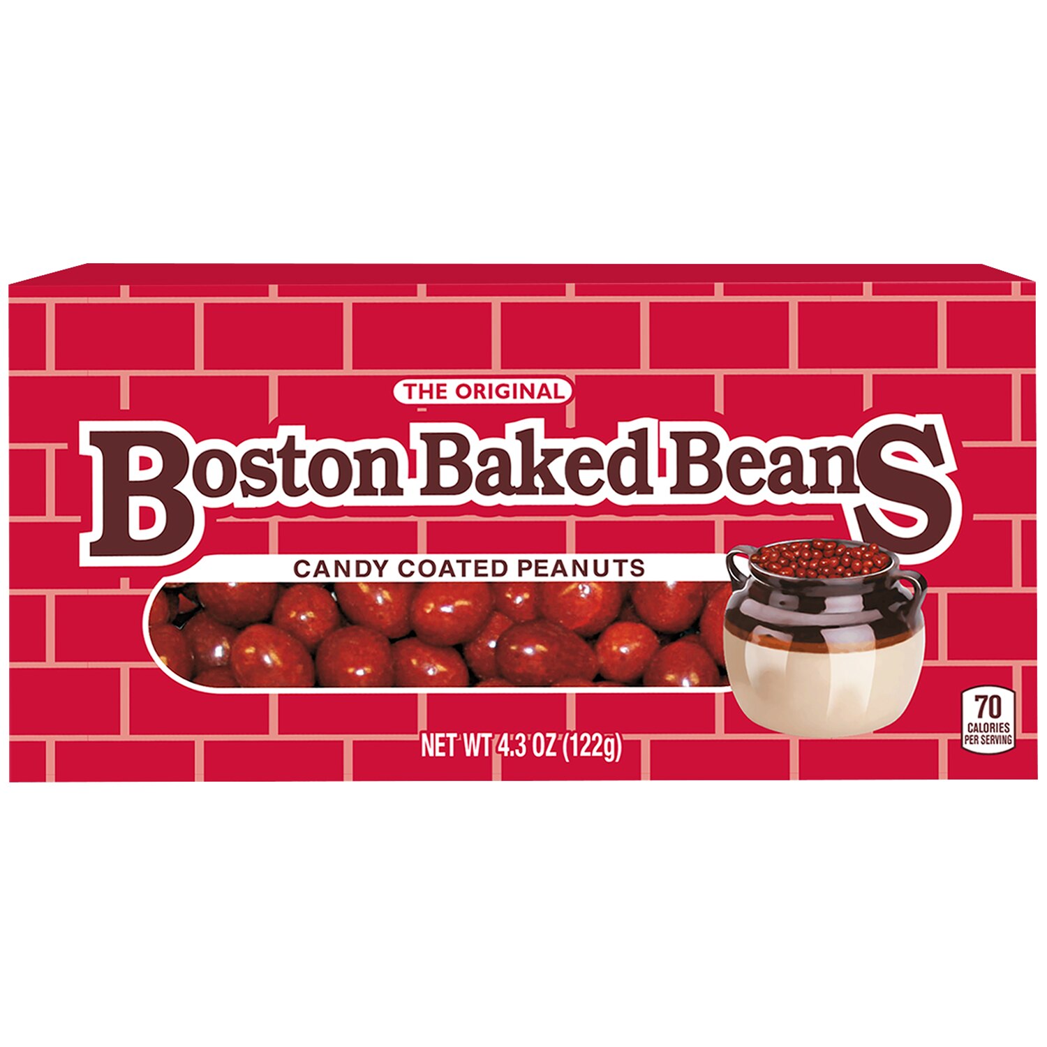 Boston Baked Beans Candy Coated Peanuts, 4.3 OZ