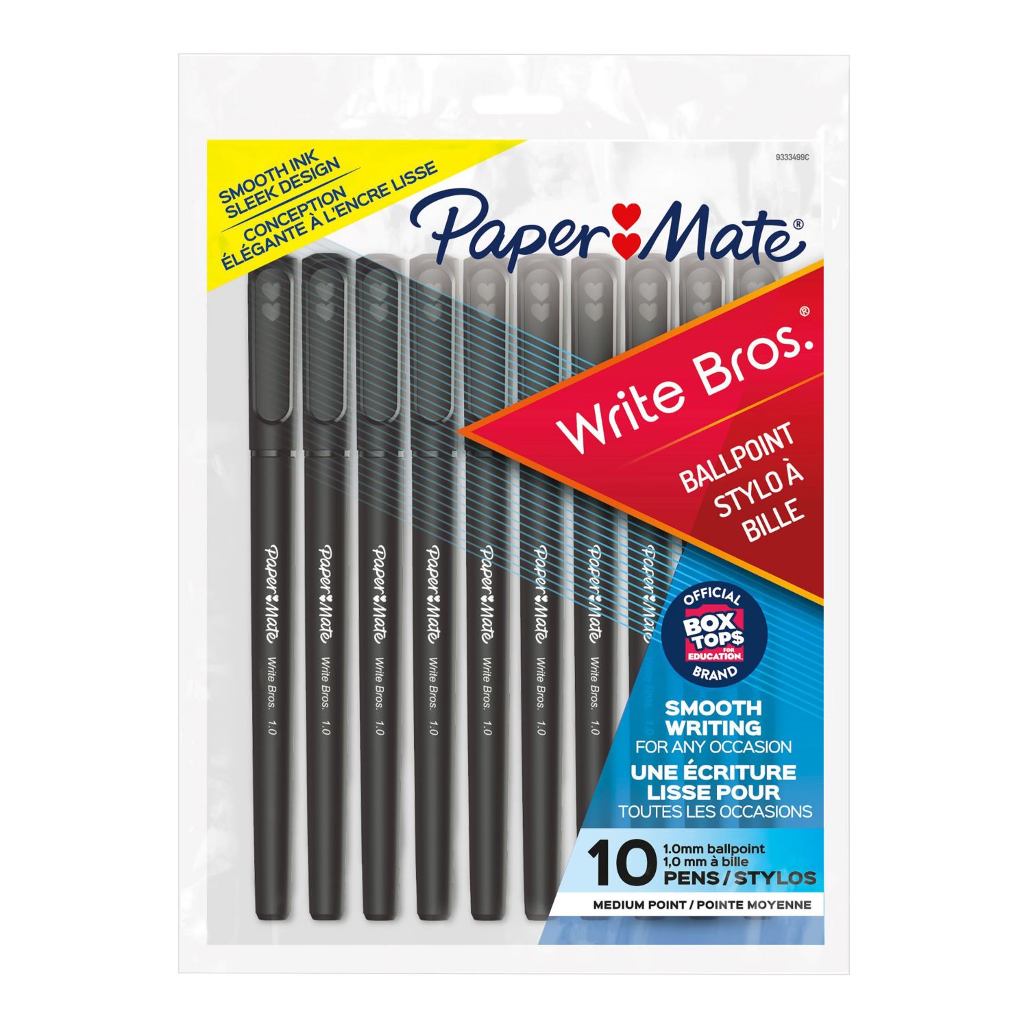 Papermate Black Capped Ball Point Pens