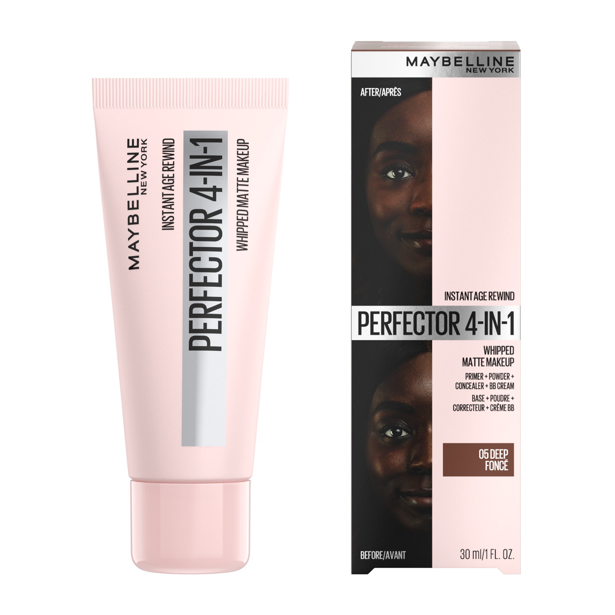 Maybelline Instant Age Rewind Instant Perfector 4-In-1 Matte Makeup, Deep, 1 fl OZ