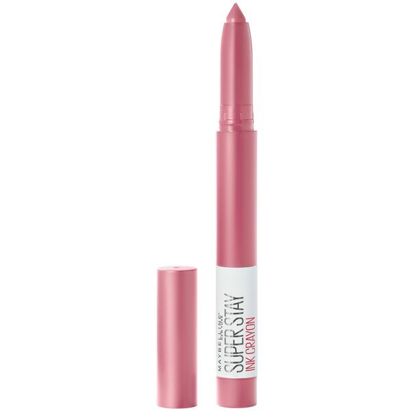 Clicking on the image opens a new modal with 5 larger images of Maybelline SuperStay Ink Crayon Lipstick, Matte Longwear Lipstick Makeup. Some images may not have descriptive text. 1 out of 5.