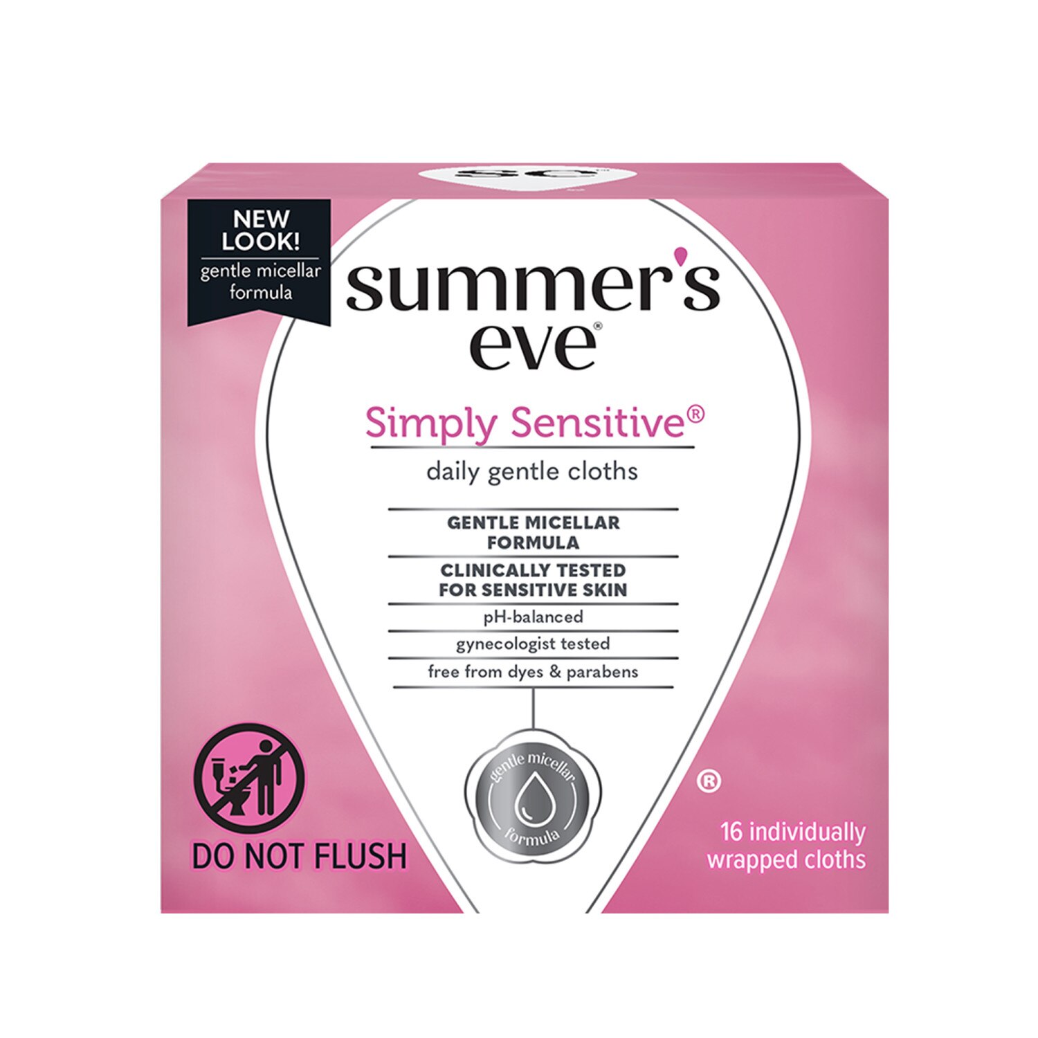 Summer's Eve Feminine Cleansing Cloths 16CT