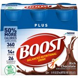 BOOST Plus Nutritional Drink, thumbnail image 1 of 5