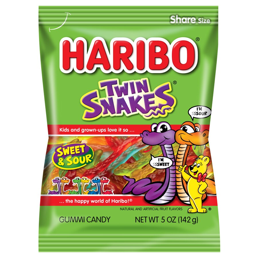 Haribo Twin Snakes Gummi Candy
