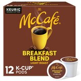 McCafe Breakfast Blend Light Roast K-Cup Pods, 10 ct, thumbnail image 1 of 6