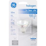 GE Reveal 50w MR16 Halogen Lightbulb, thumbnail image 1 of 2